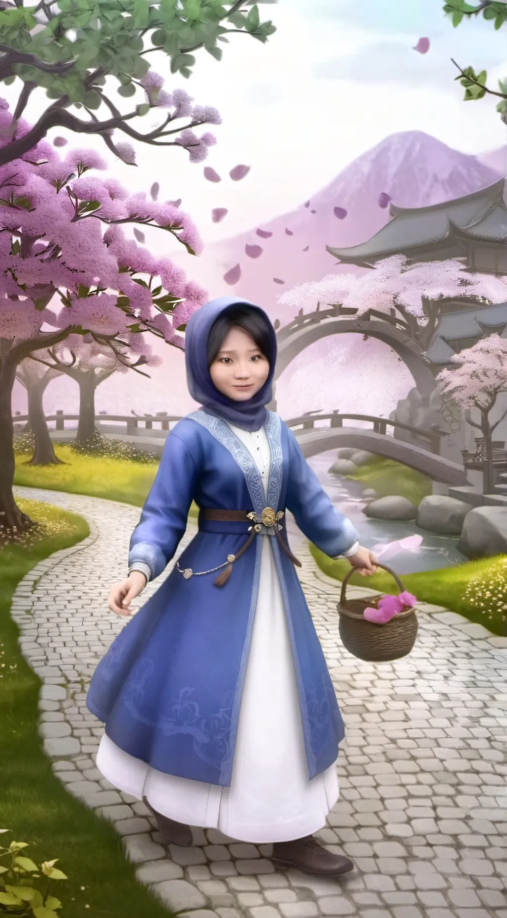 ai character: Martha  background