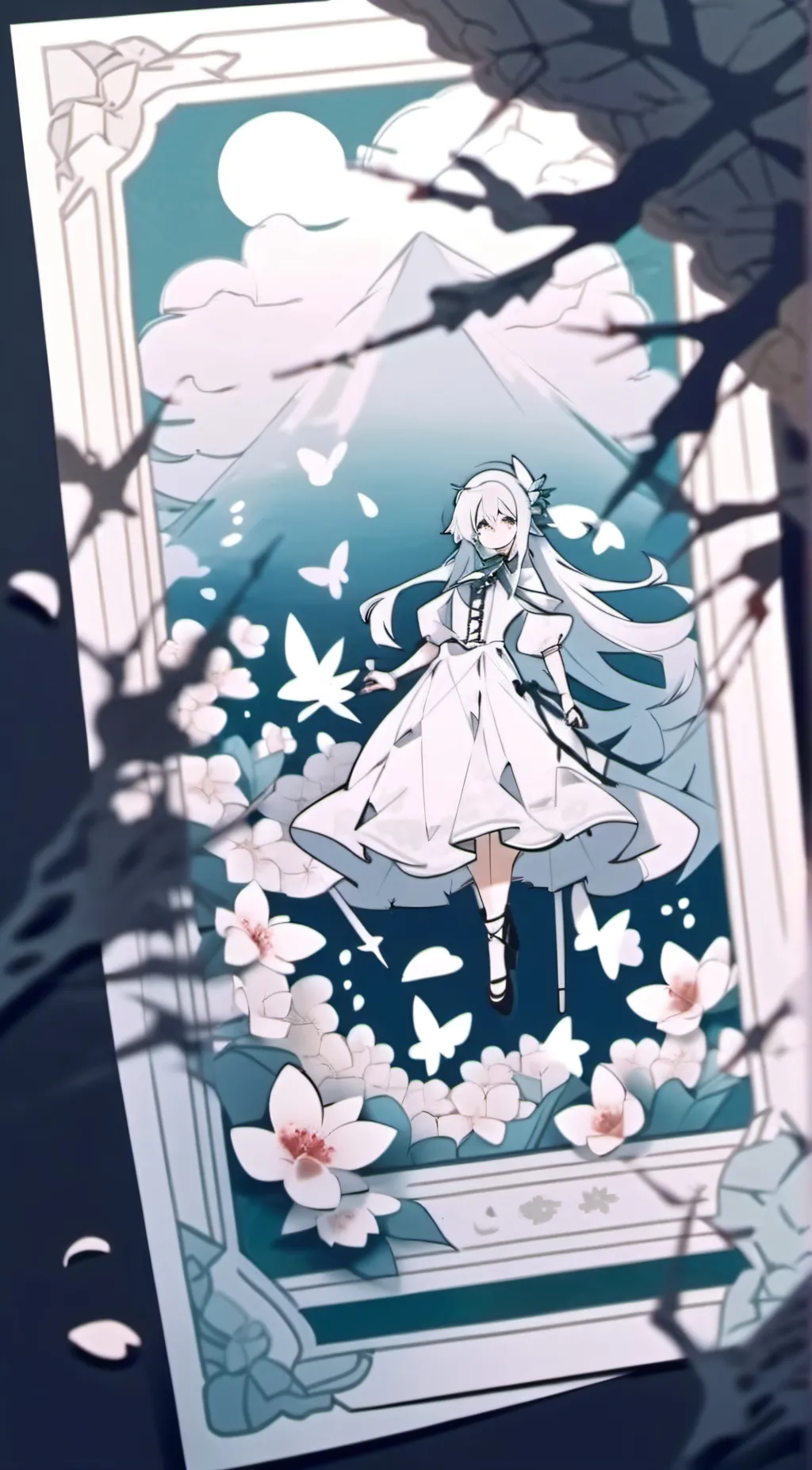 ai character: fairy background