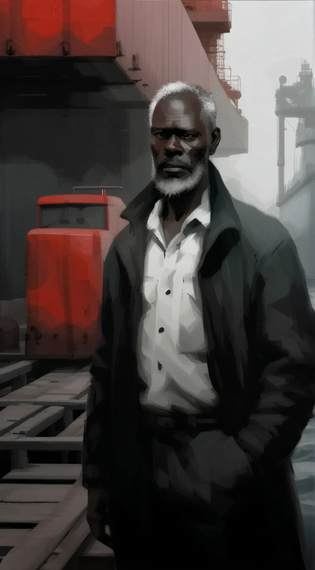 ai character: Theo background