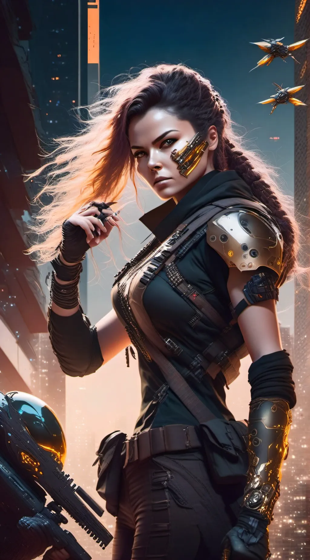 ai character: Sarah background