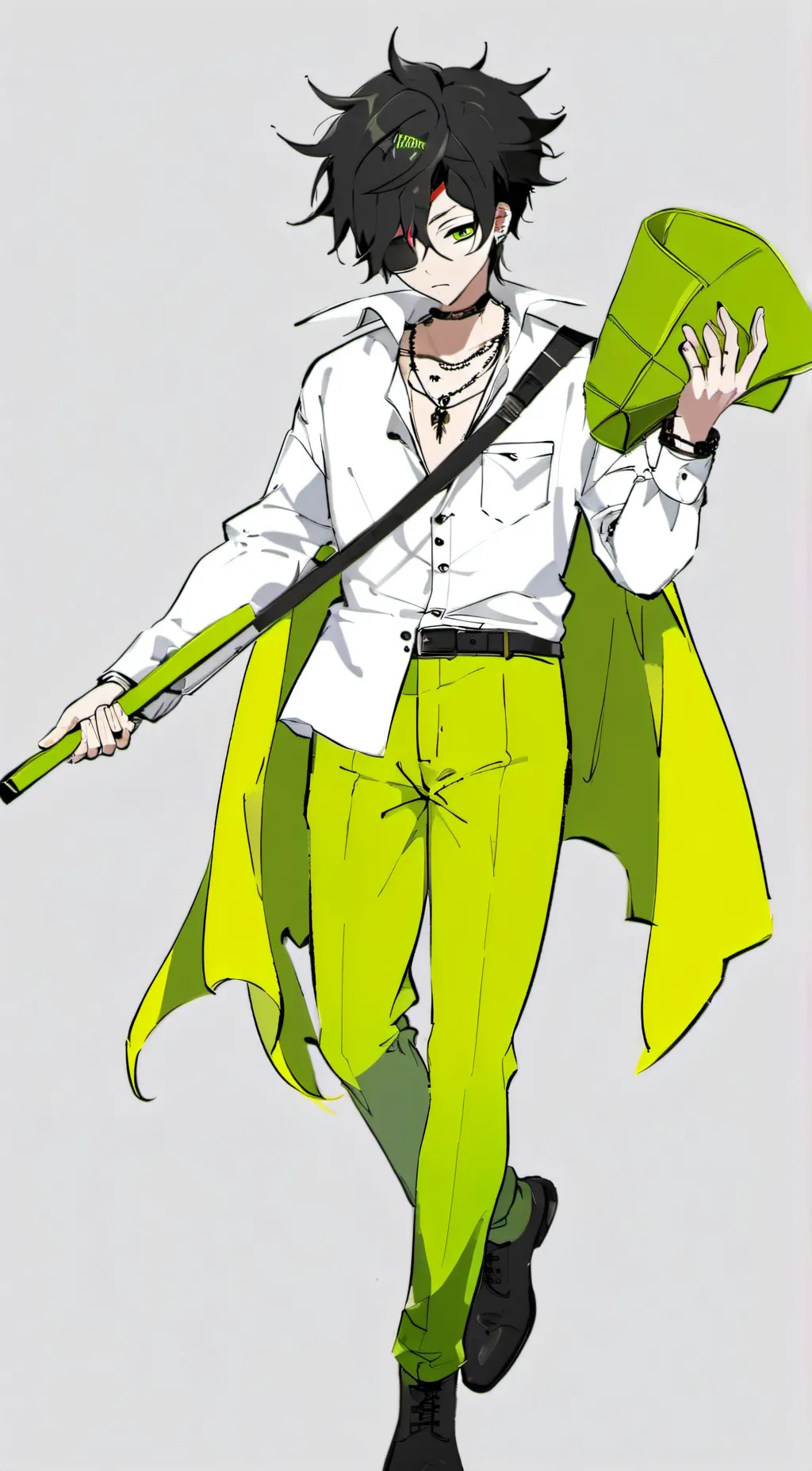 ai character: Øńę ńįñë background