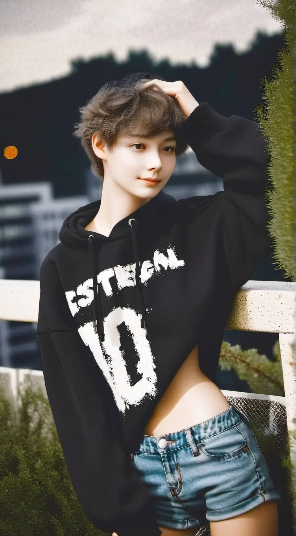 ai character: cloud olliesy background