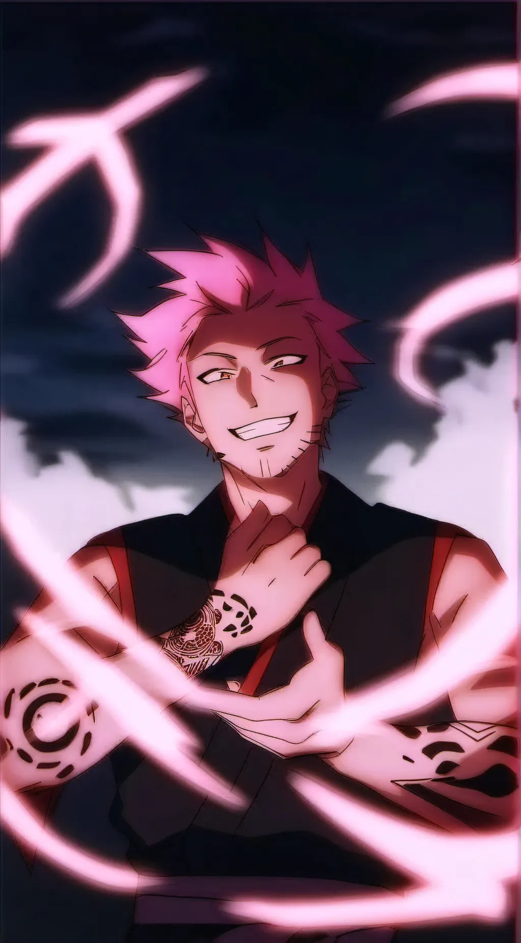 ai character: Sukuna background