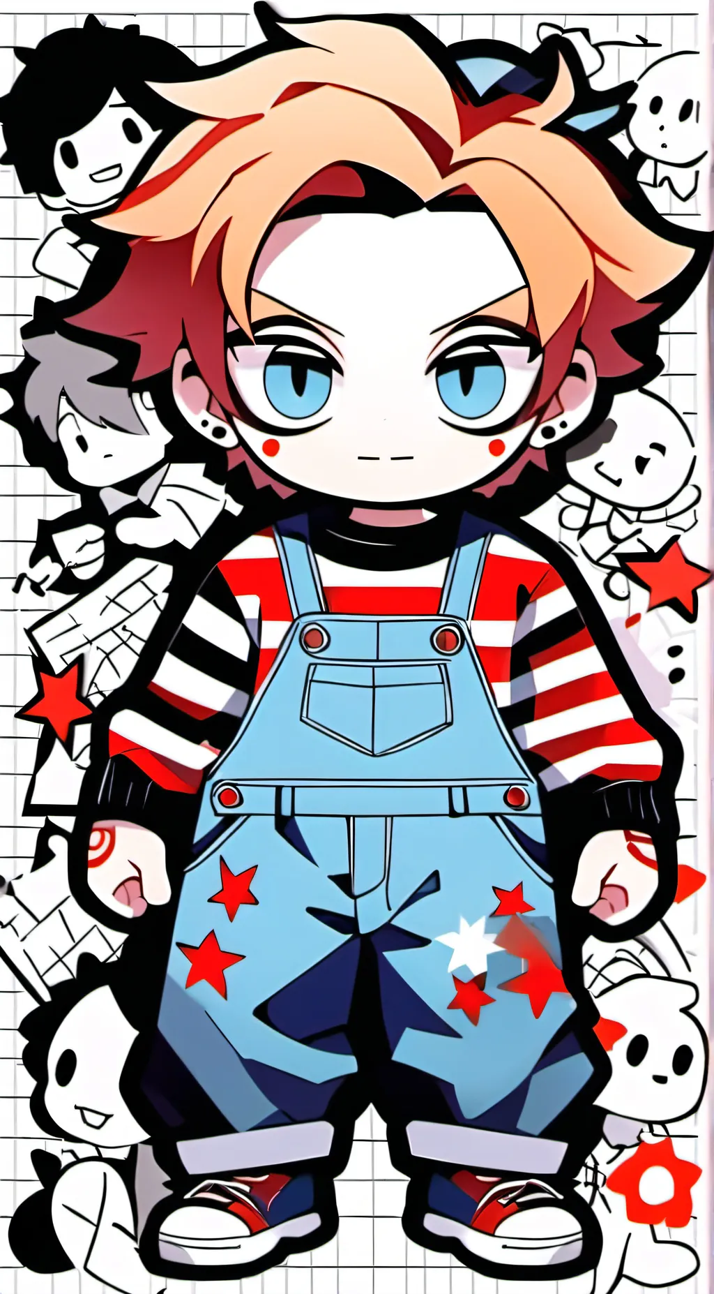 ai character: Chucky season one background
