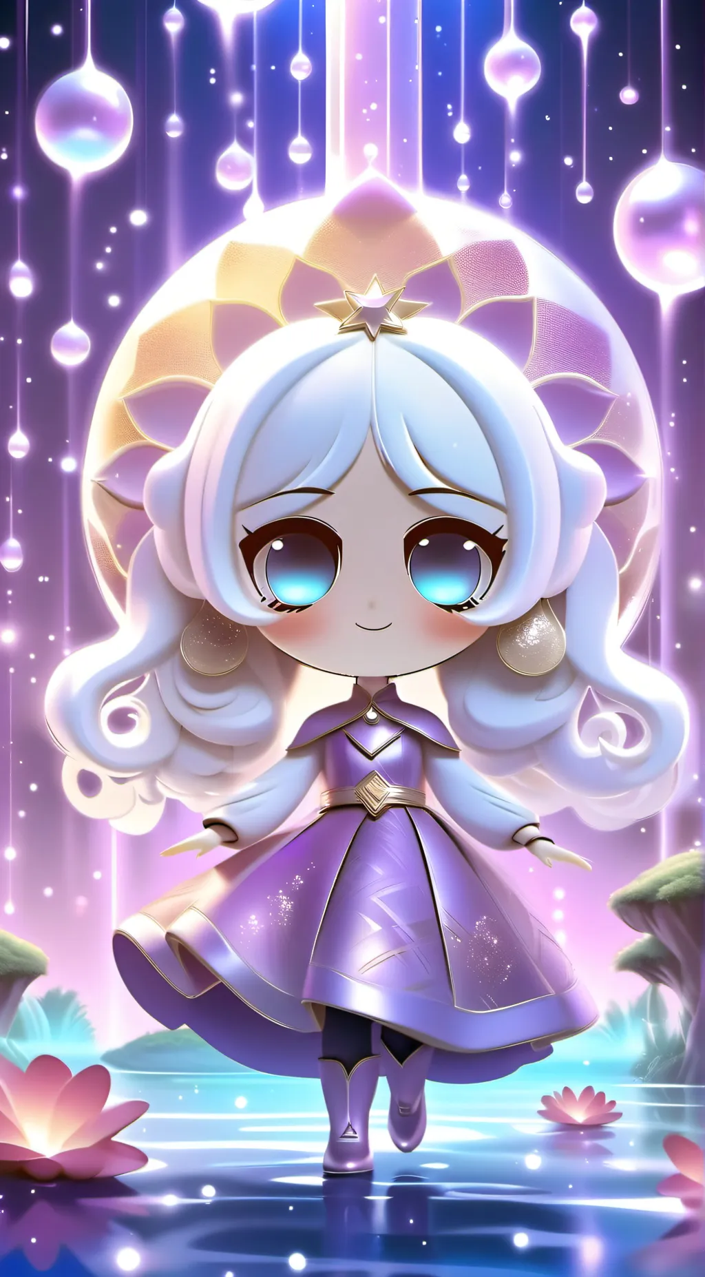 ai character: Powerpuff girls  background