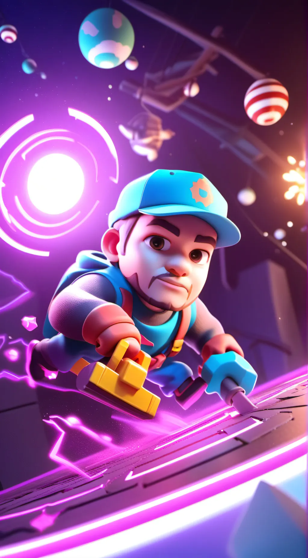 ai character: walter background