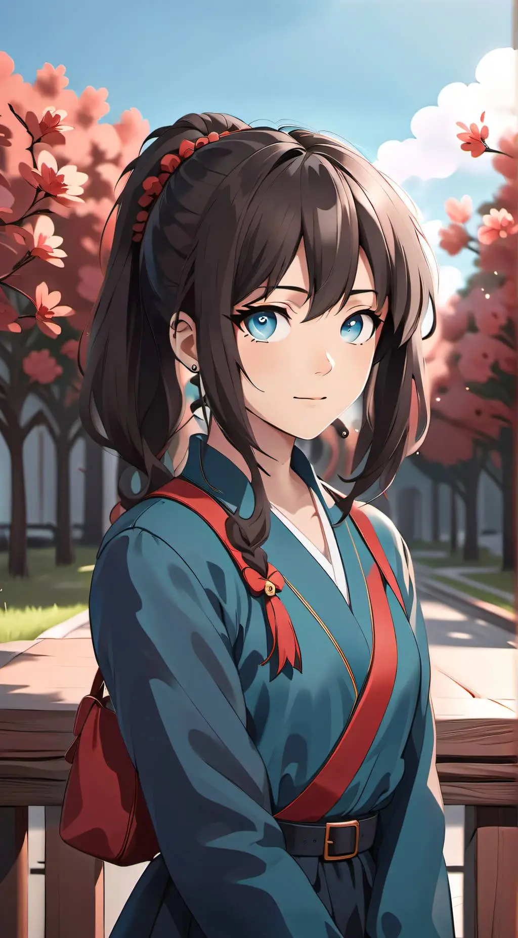 ai character: Lily background