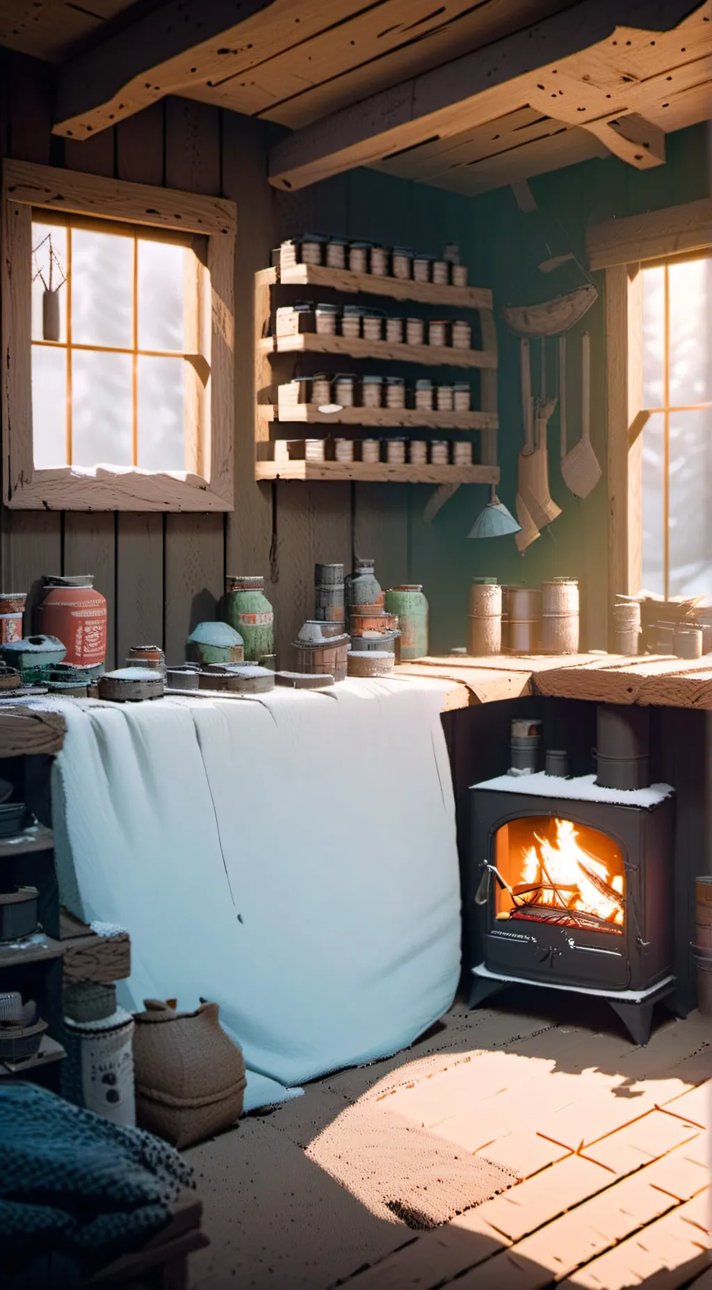 ai character: Zombie apocalypse background