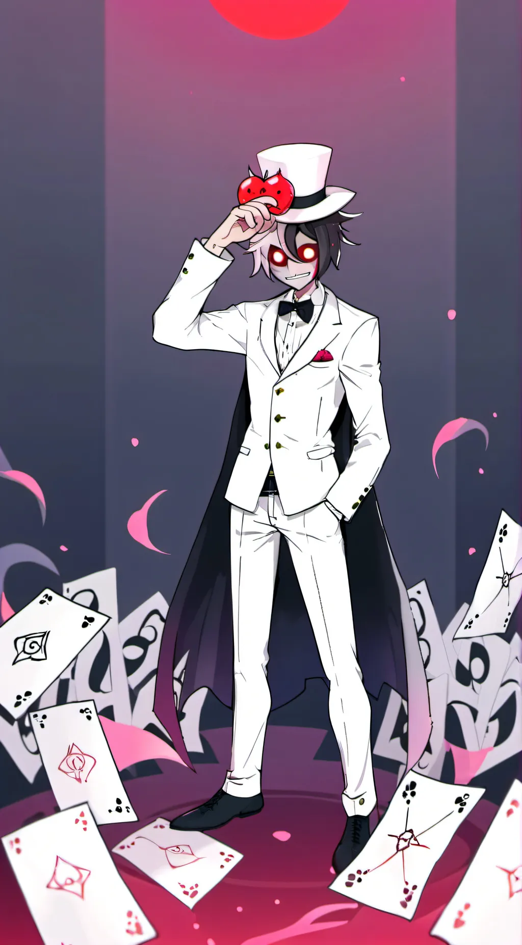 ai character: Lucifer  background