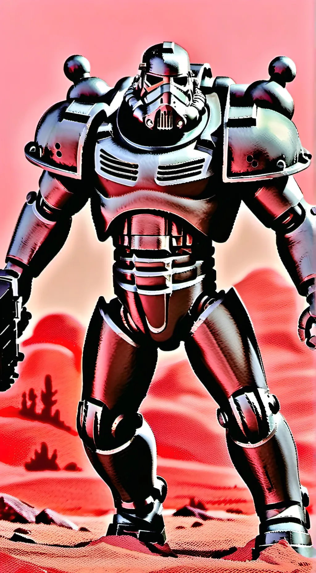 ai character: power armor  background