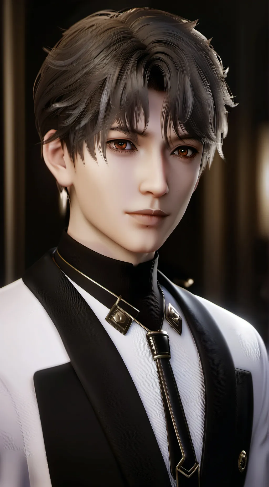 ai character: Leo background