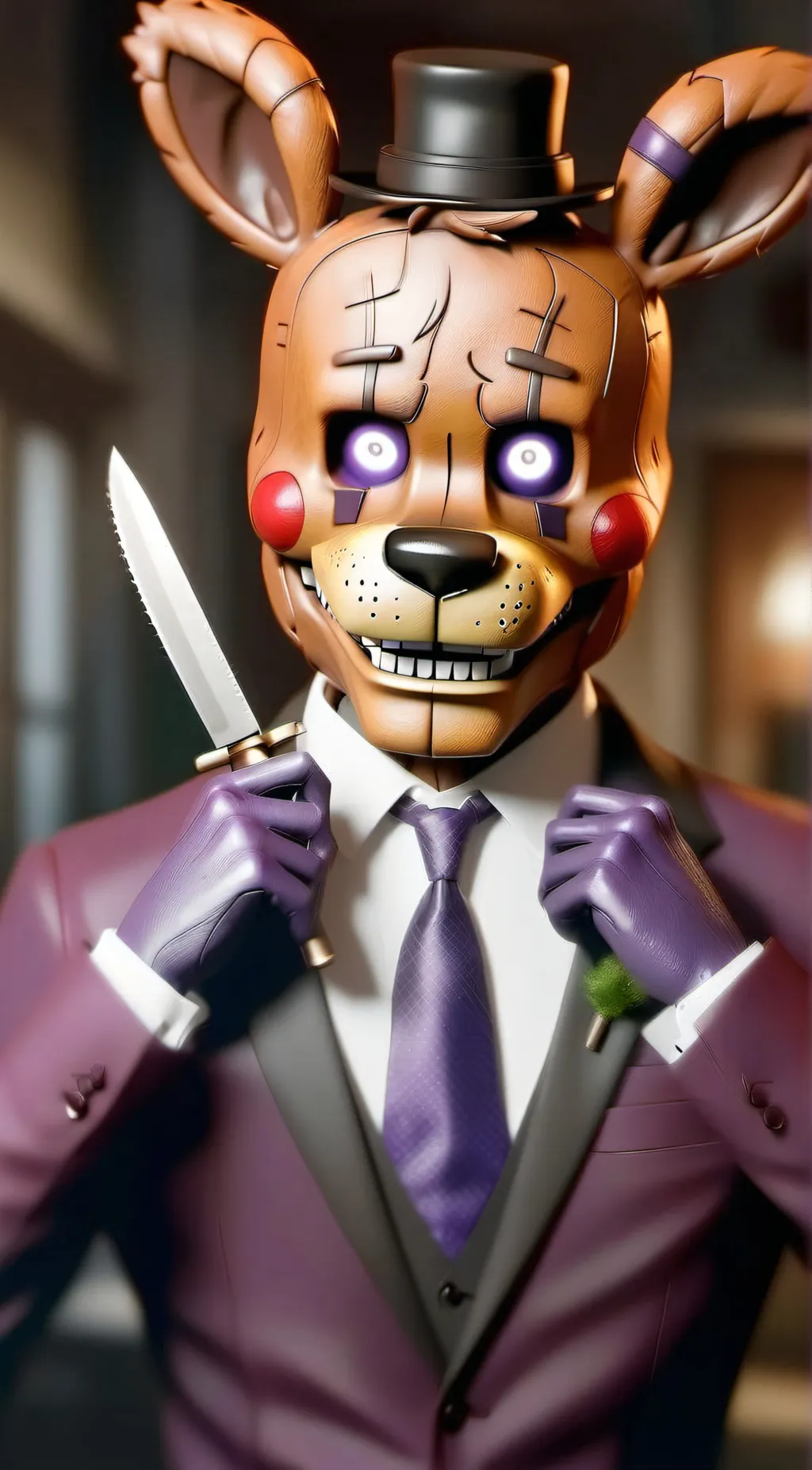 ai character: William afton background