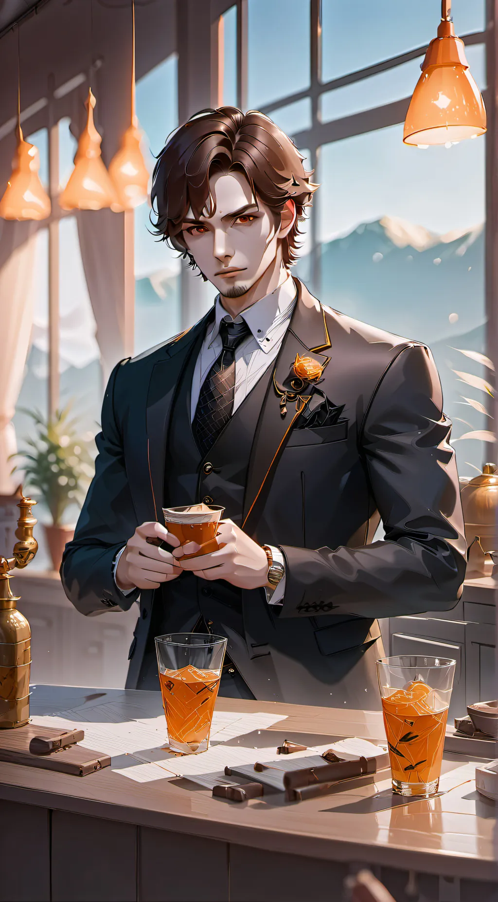 ai character: Yuko background