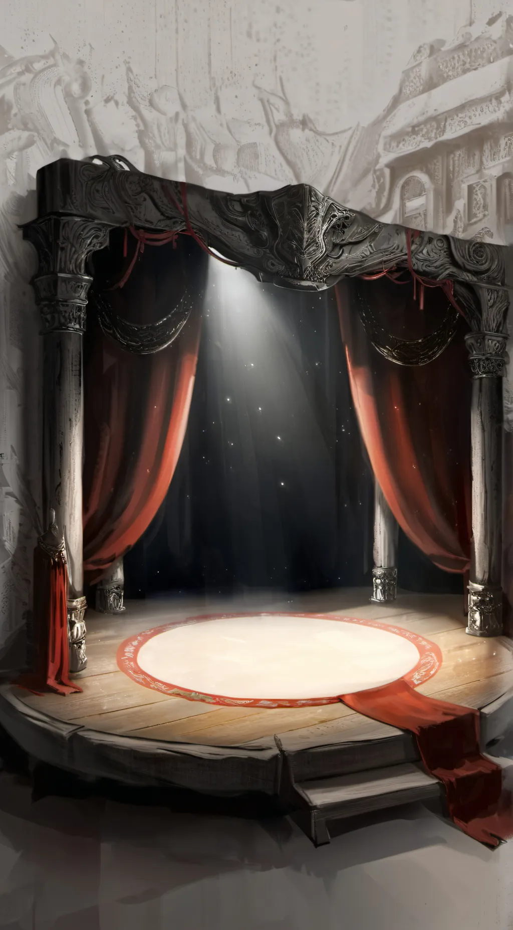 ai character: Freakshow background