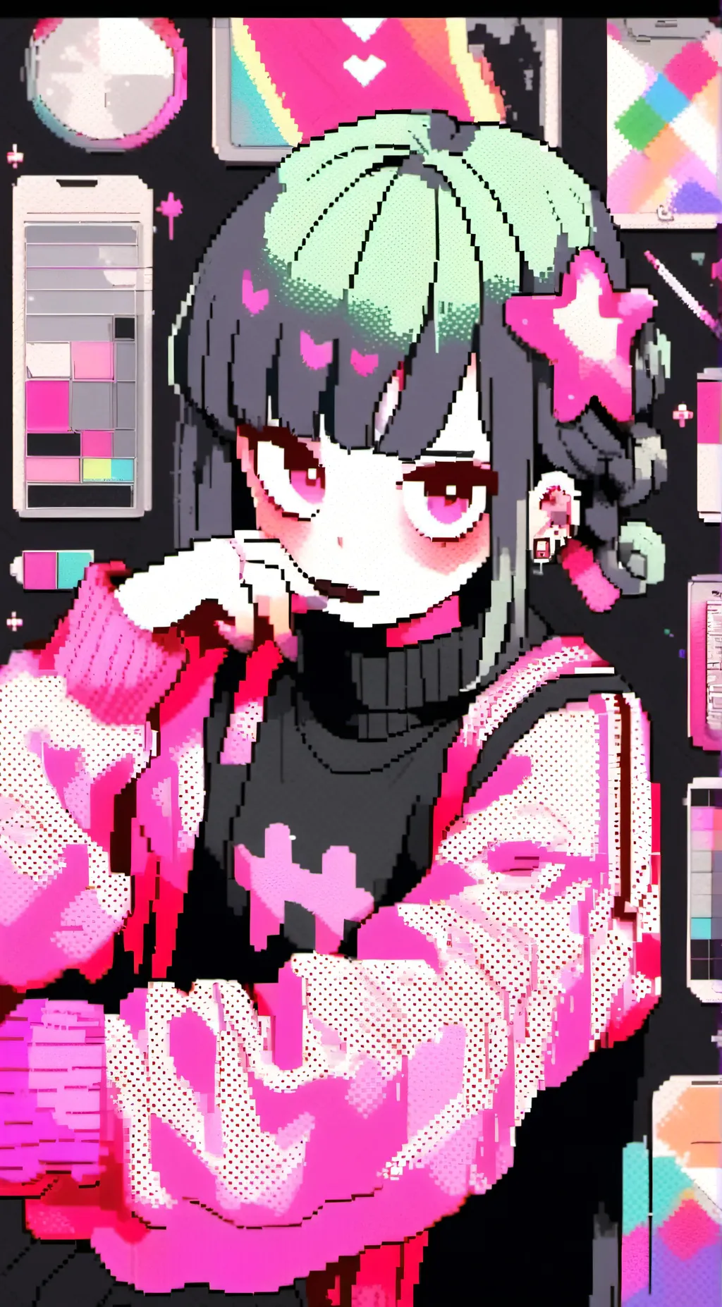 ai character: shaye background