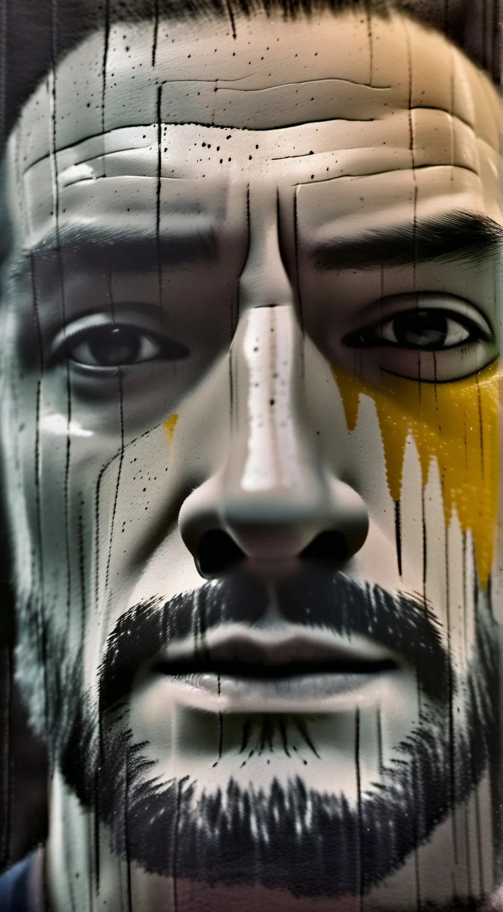 ai character: Stop it background