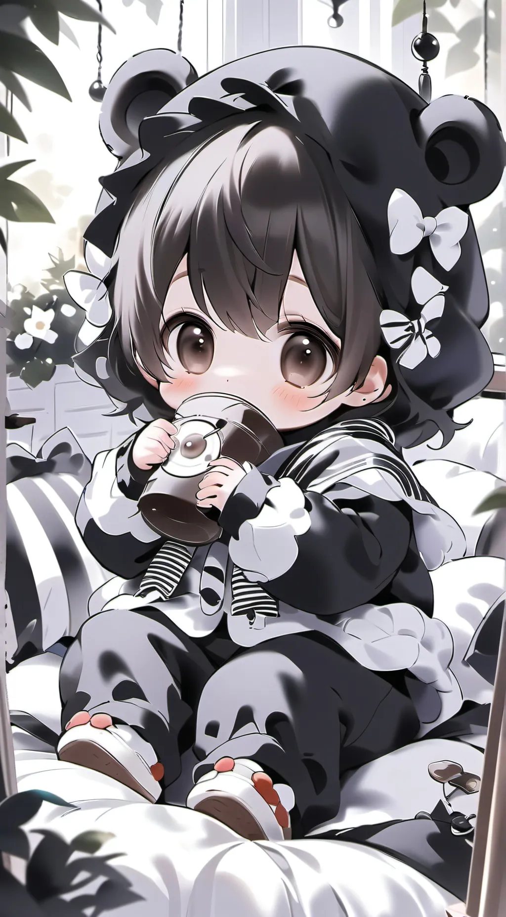 ai character: Baby sister background