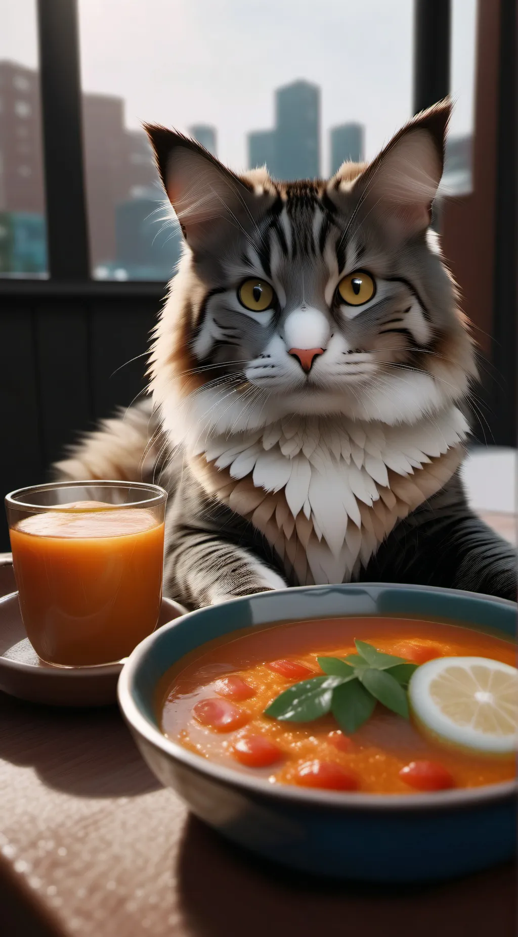 ai character: Thunder background