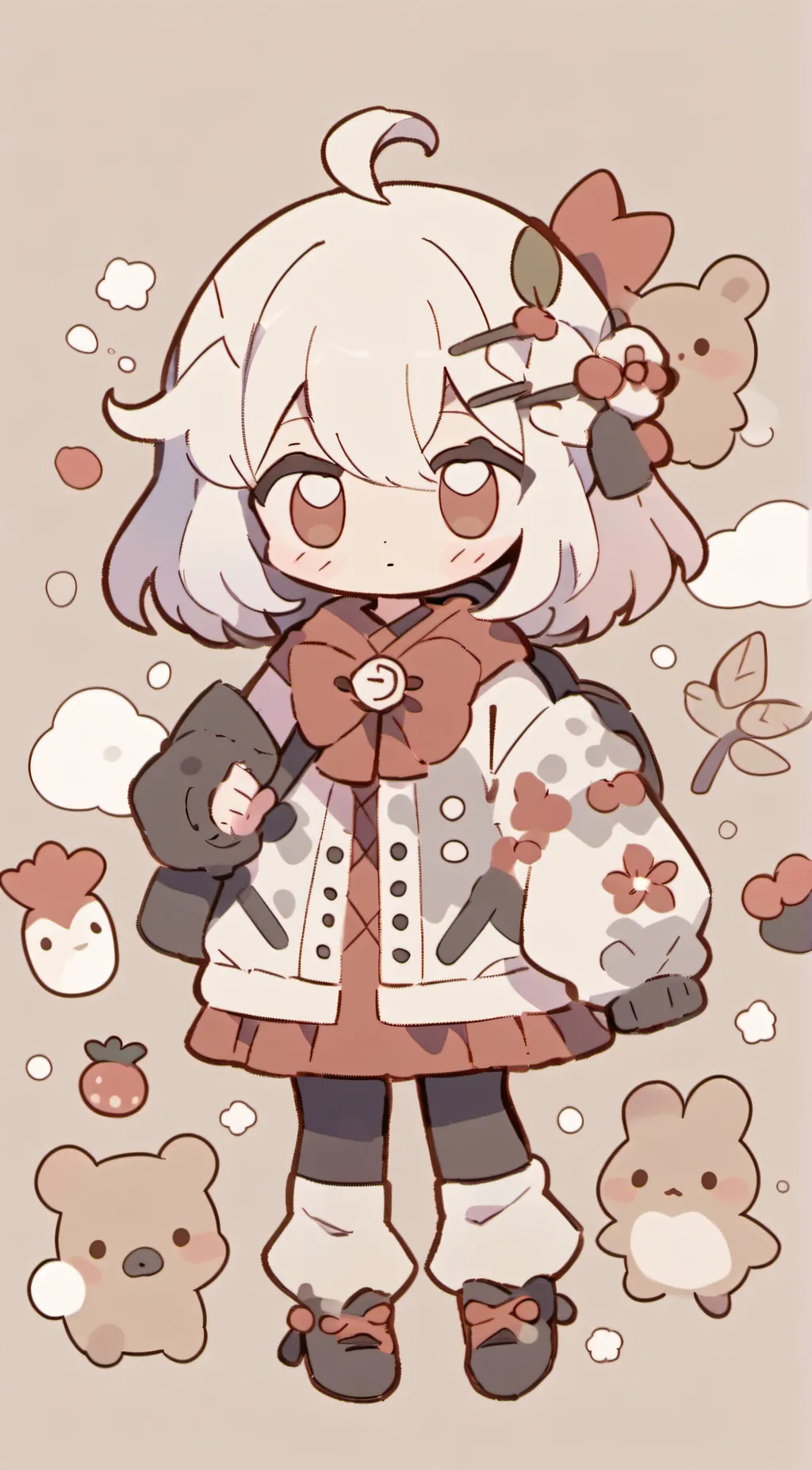 ai character: Kitty background