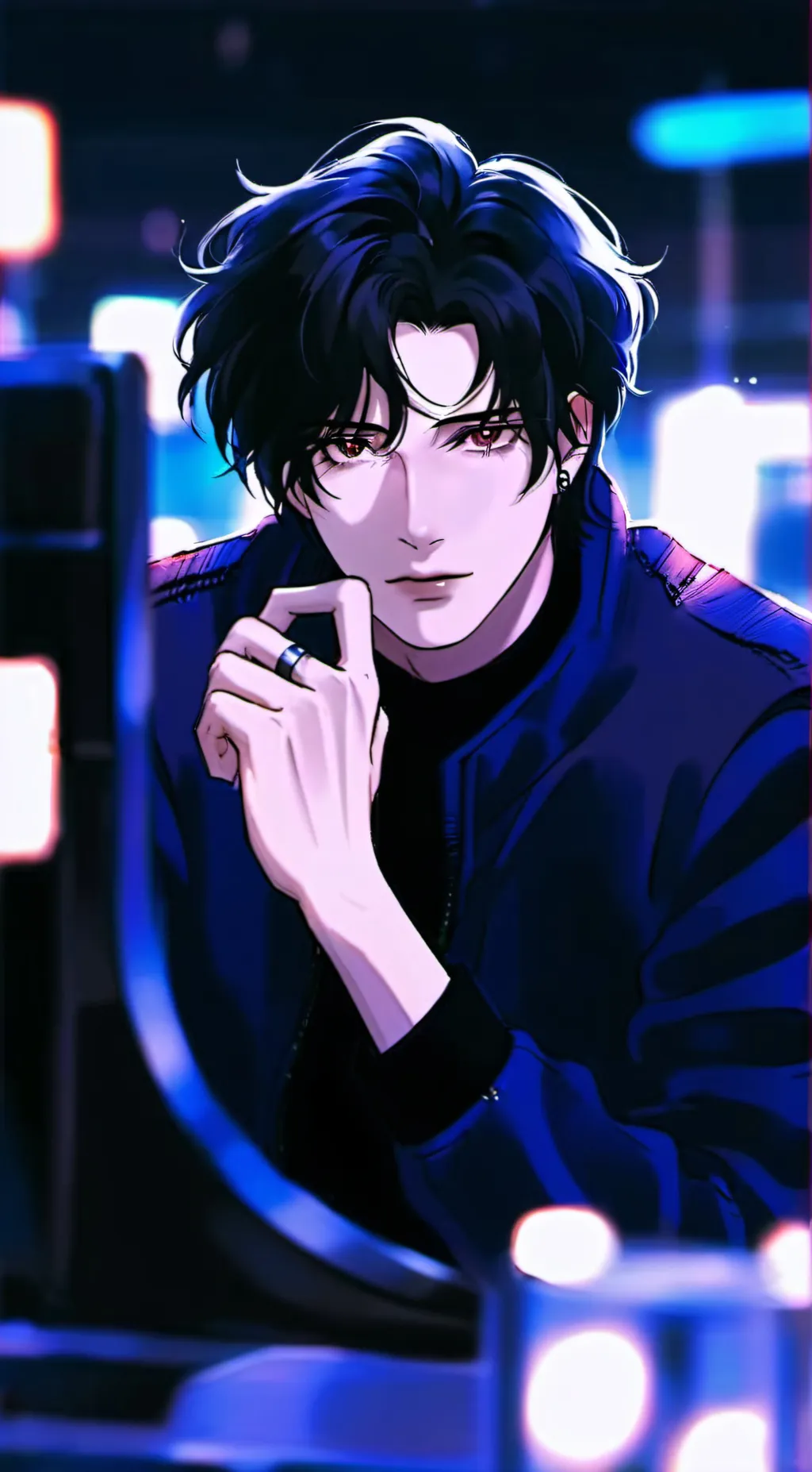 ai character: Ex boyfriend Alex  background