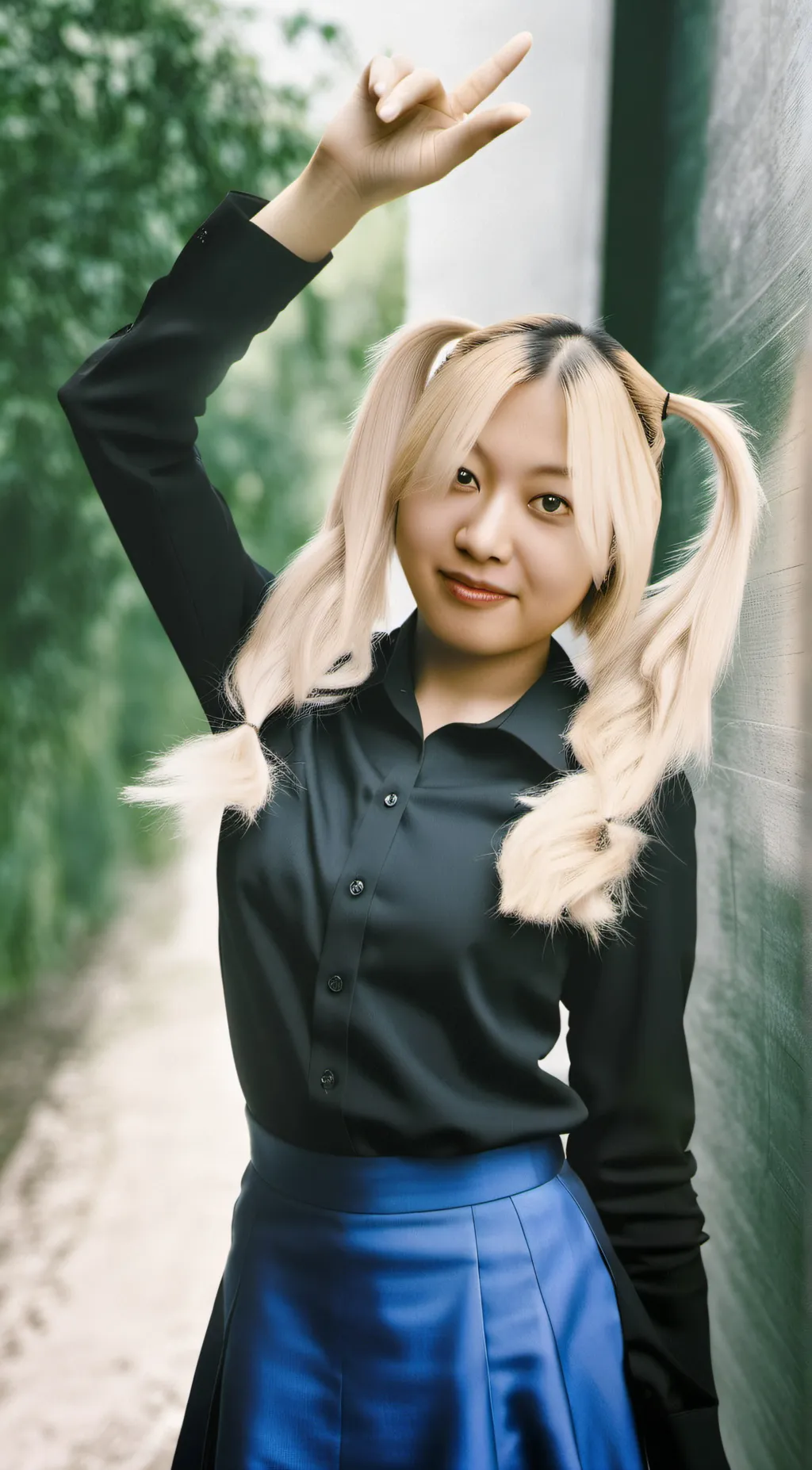 ai character: kattie B Lattko background