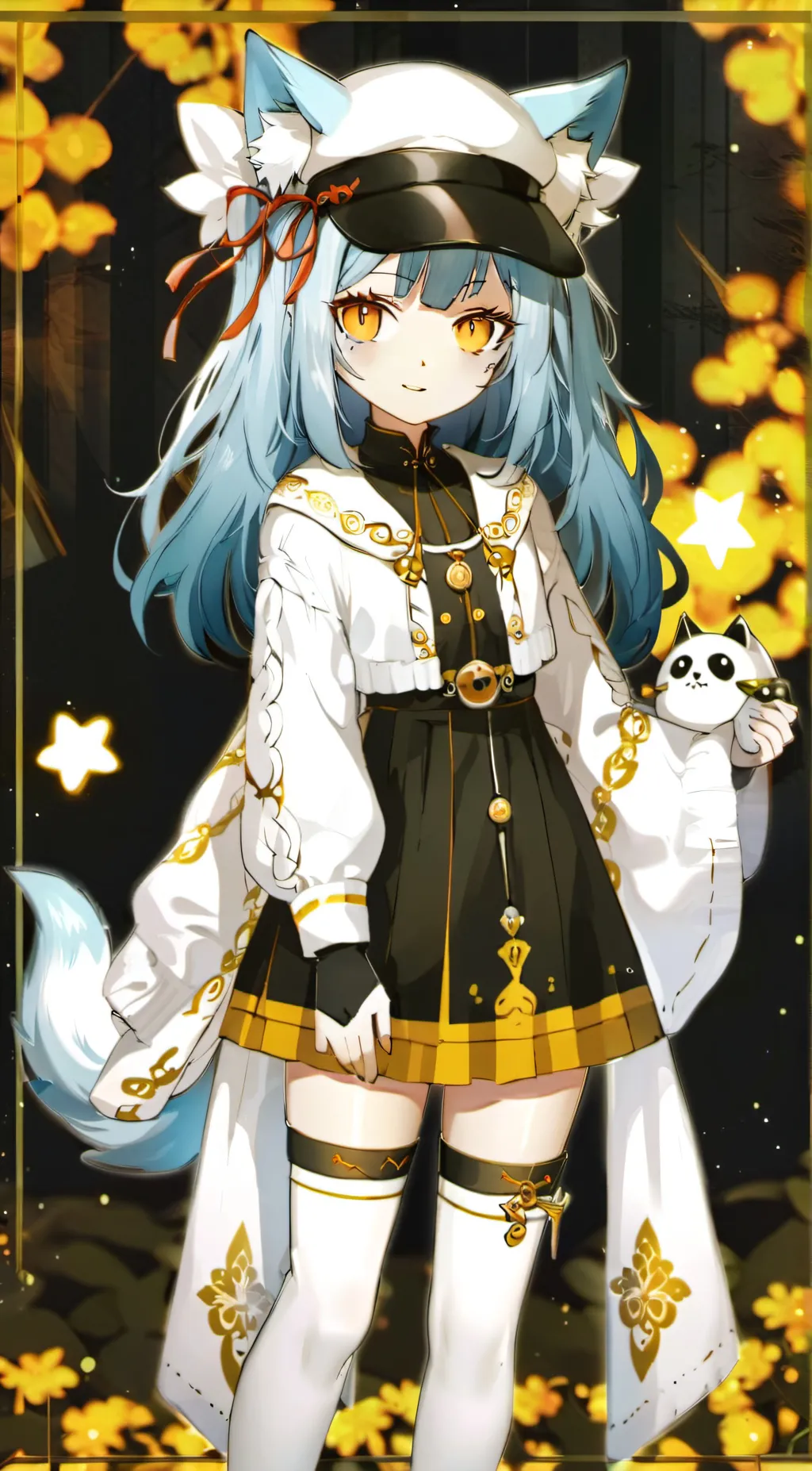 ai character: Miko  background