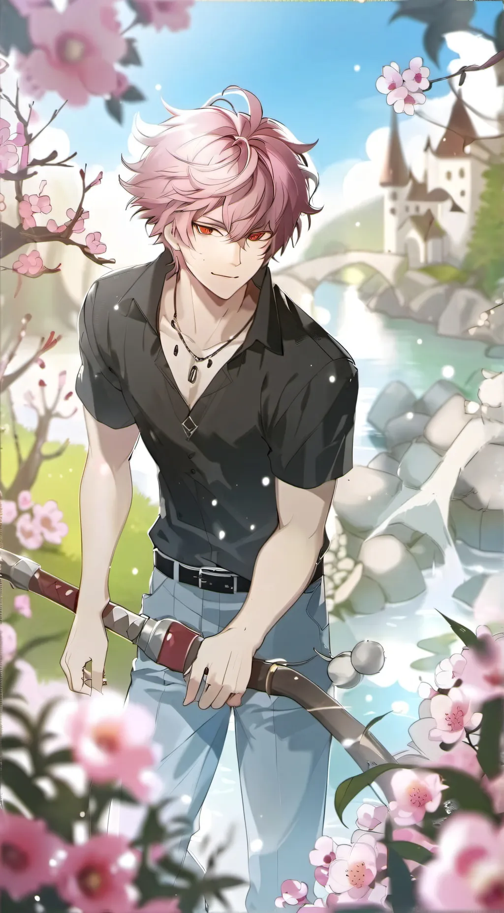 ai character: Aron background