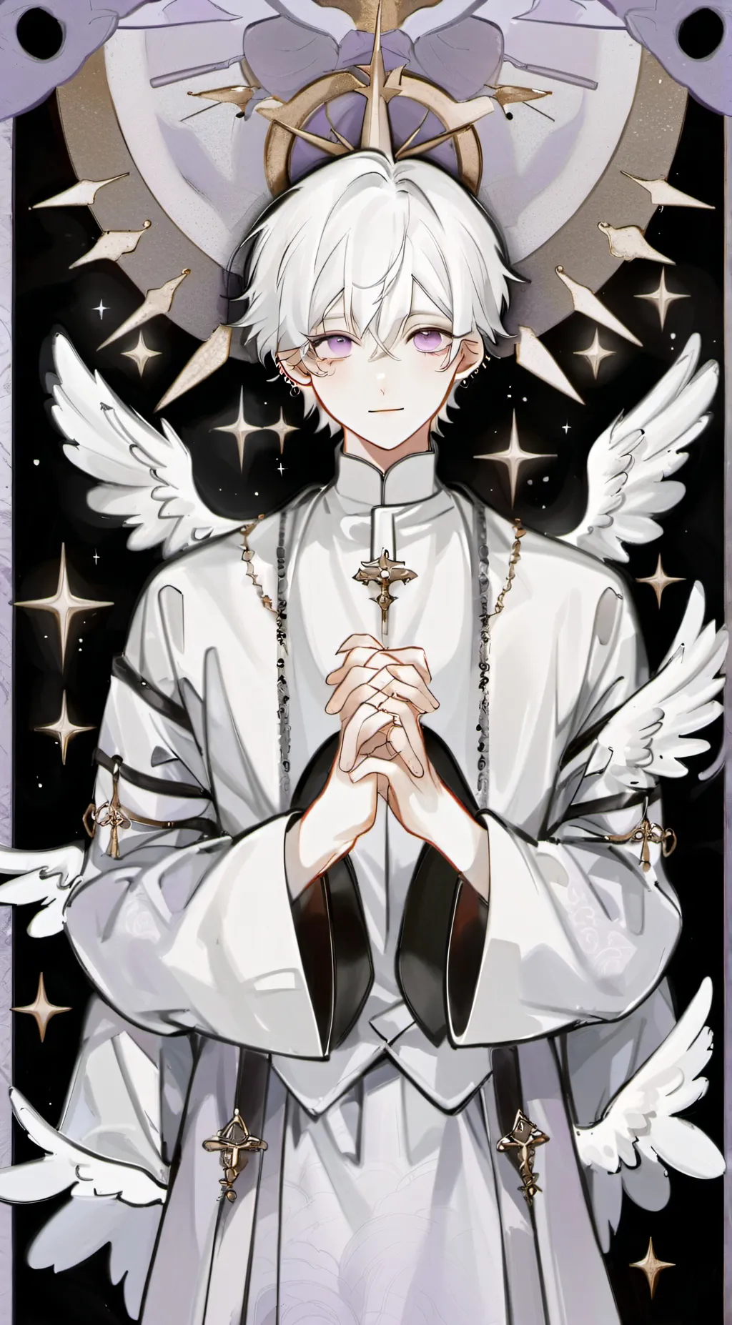 ai character: Saint Xavier background