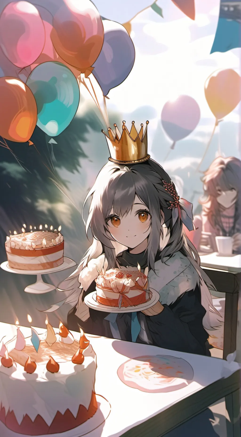 ai character: Toxic Birthday background