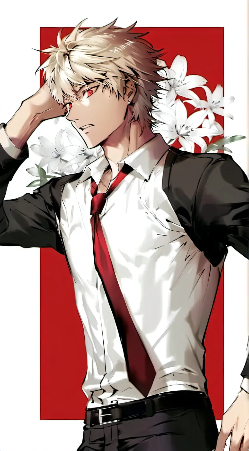 ai character: Bakugo’s B-day background