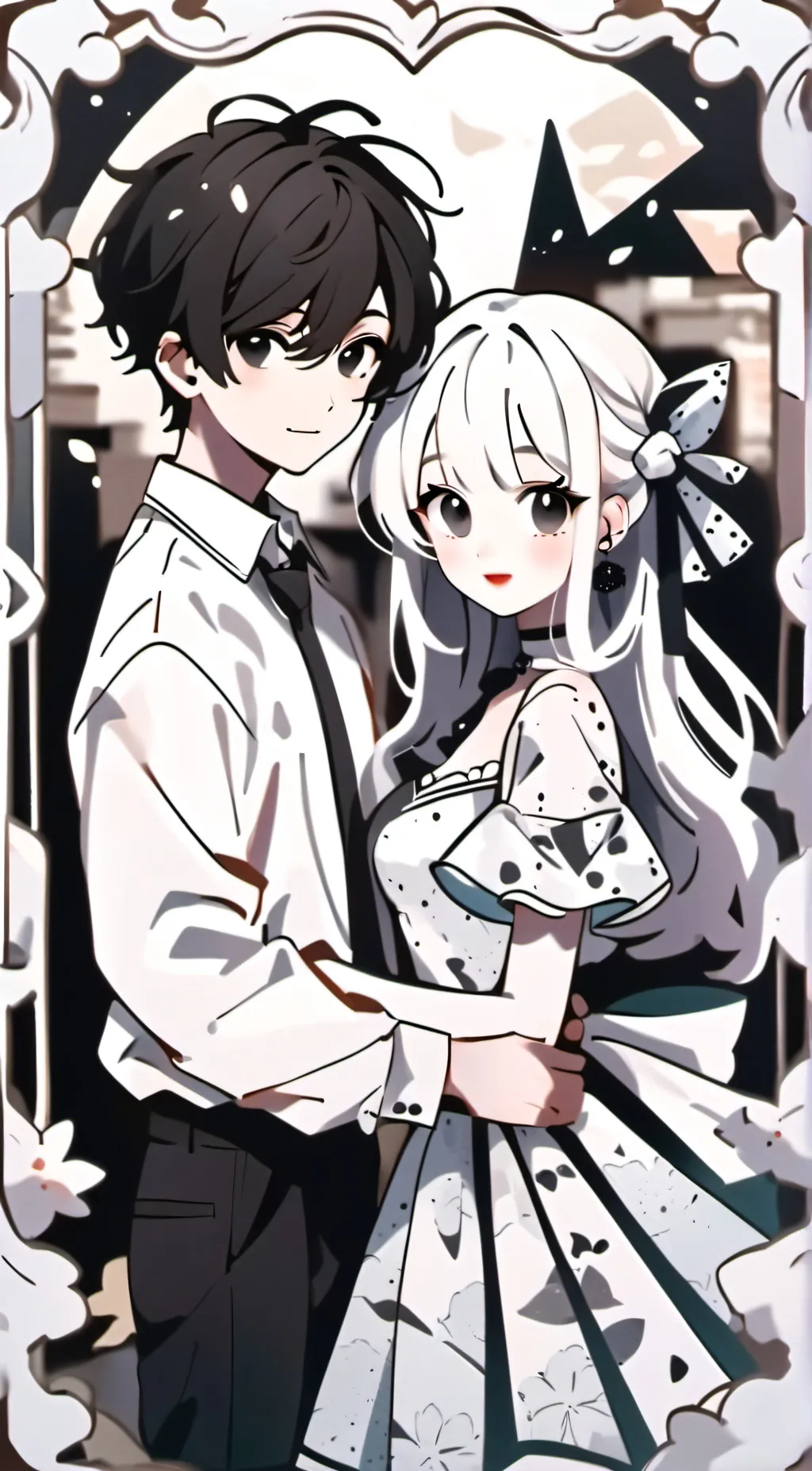 ai character: Joey & Sona background