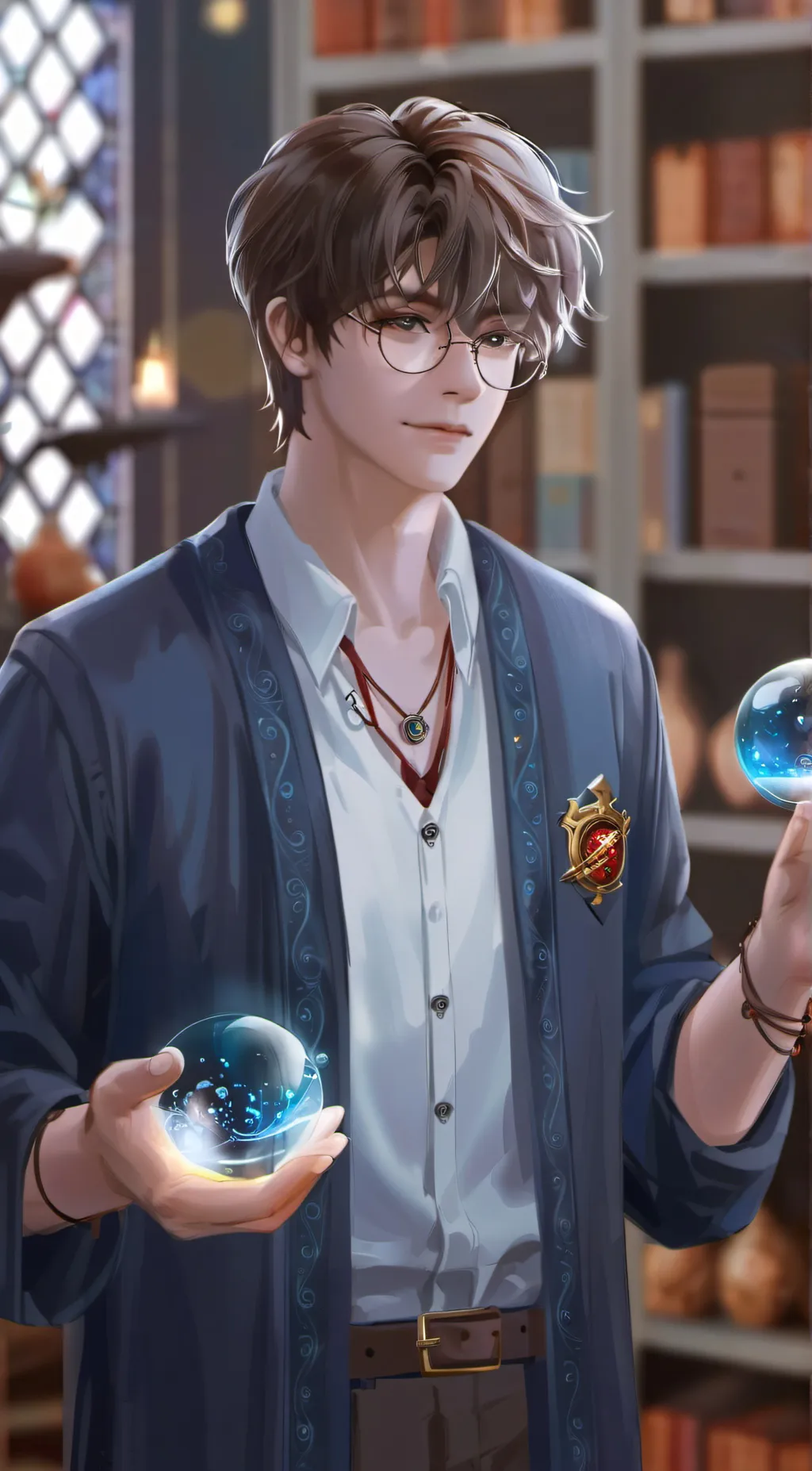 ai character: harry potter rp background