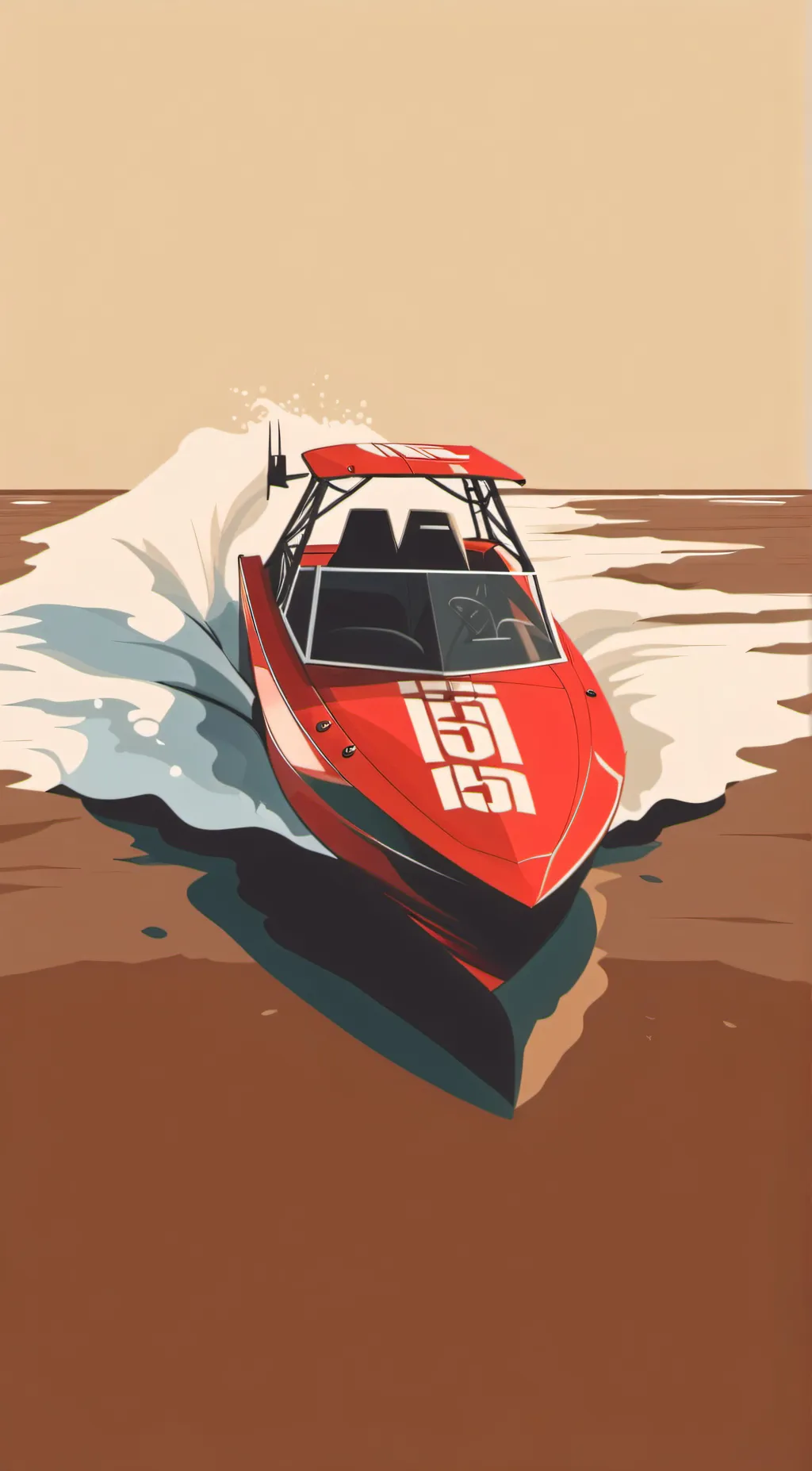 ai character: Boat races  background