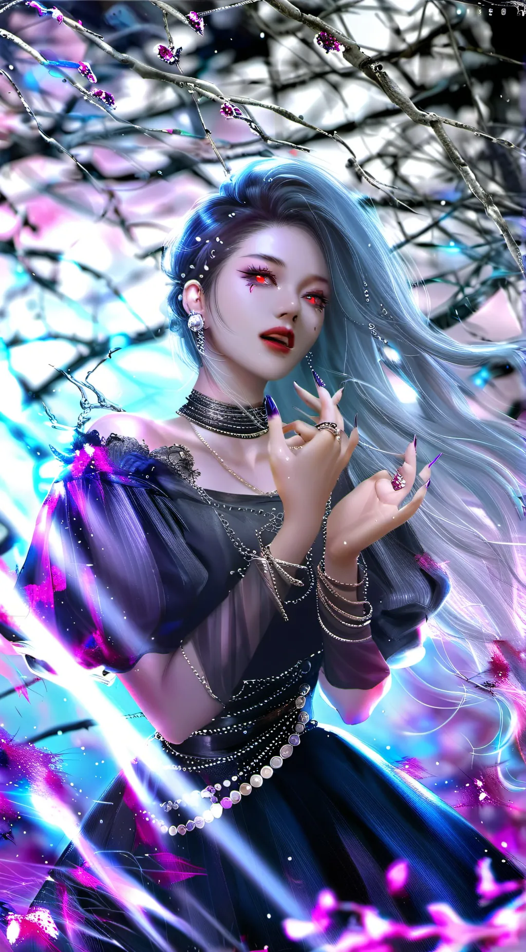 ai character: Livia  background