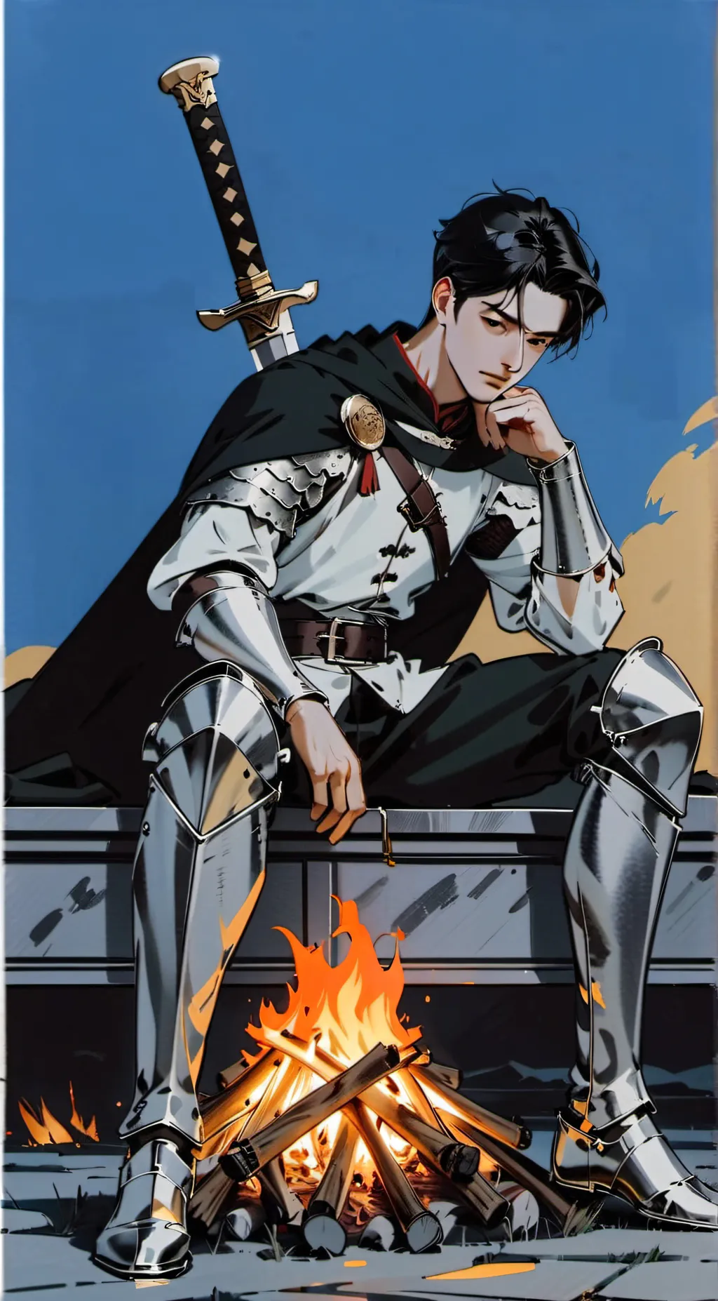 Talkie AI - Chat with warrior knight 