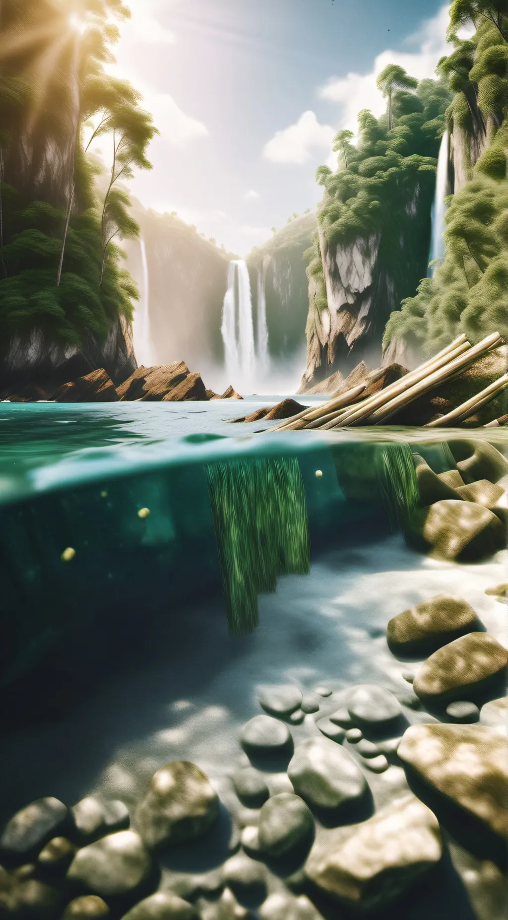 ai character: Divider background