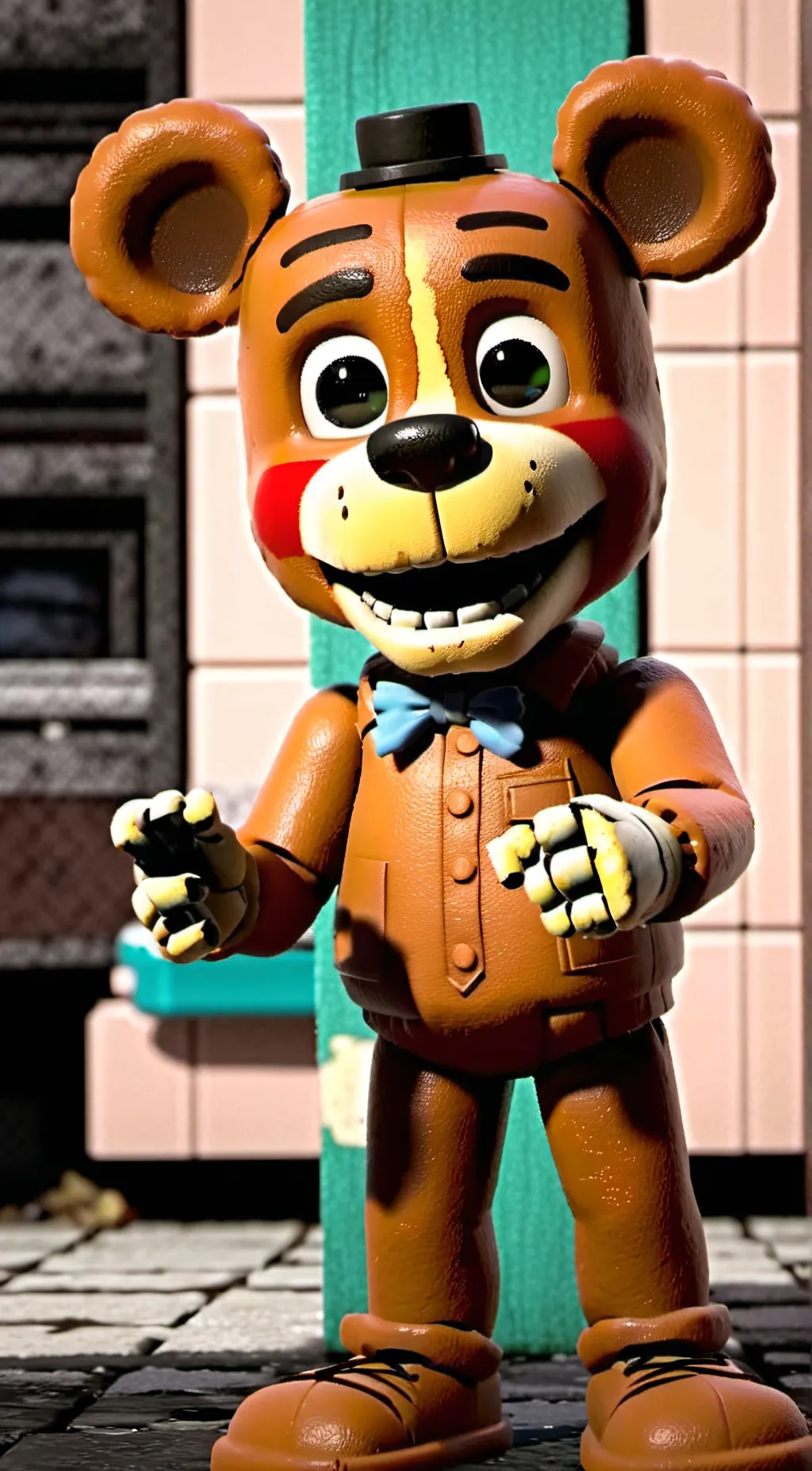 ai character: Fnaf two background