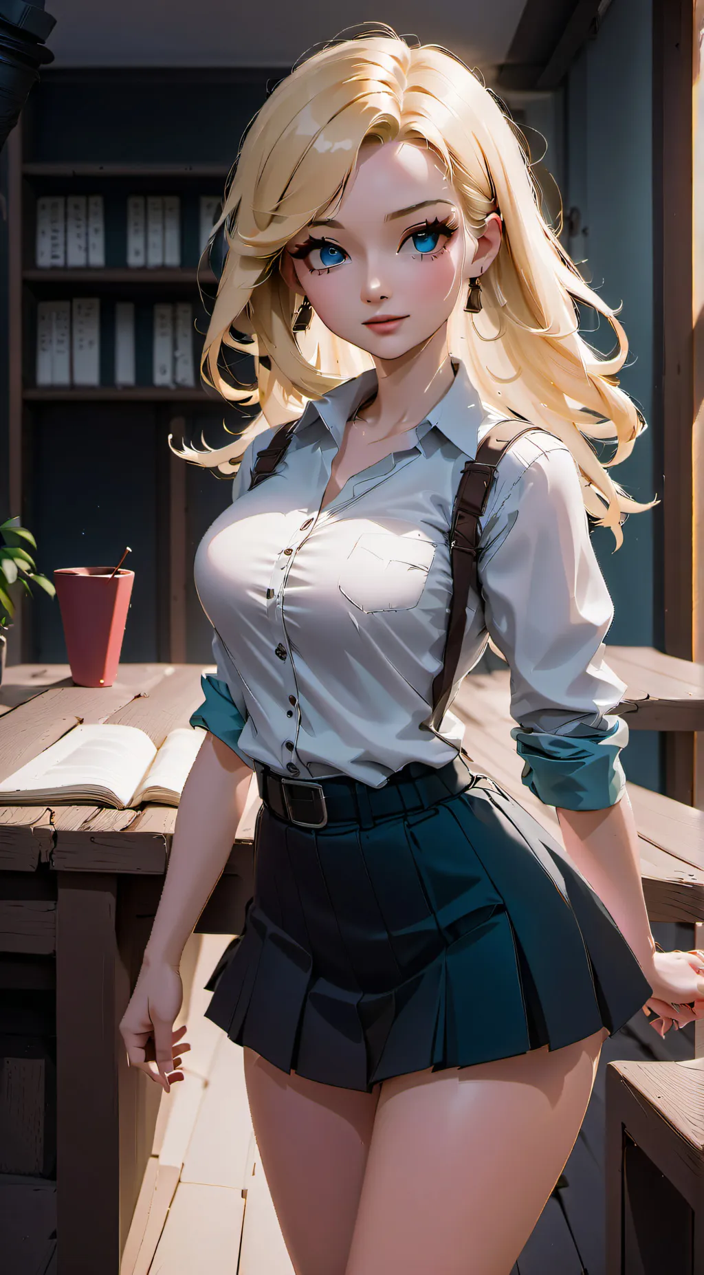 ai character: sophie background