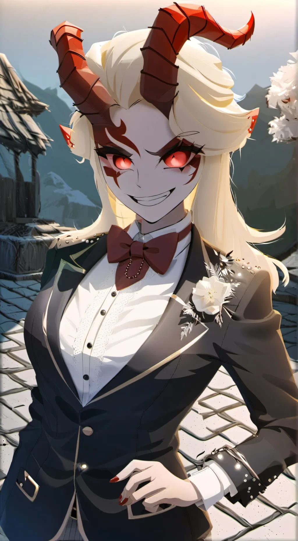 ai character: Charlie Morningsta background