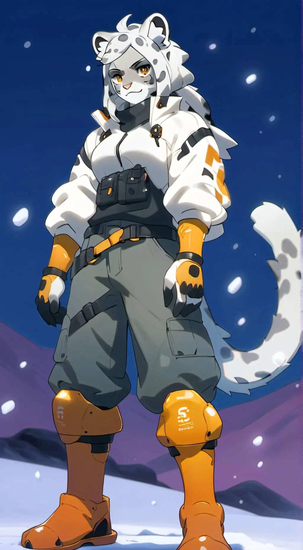 Talkie AI - Chat with snow leopard 