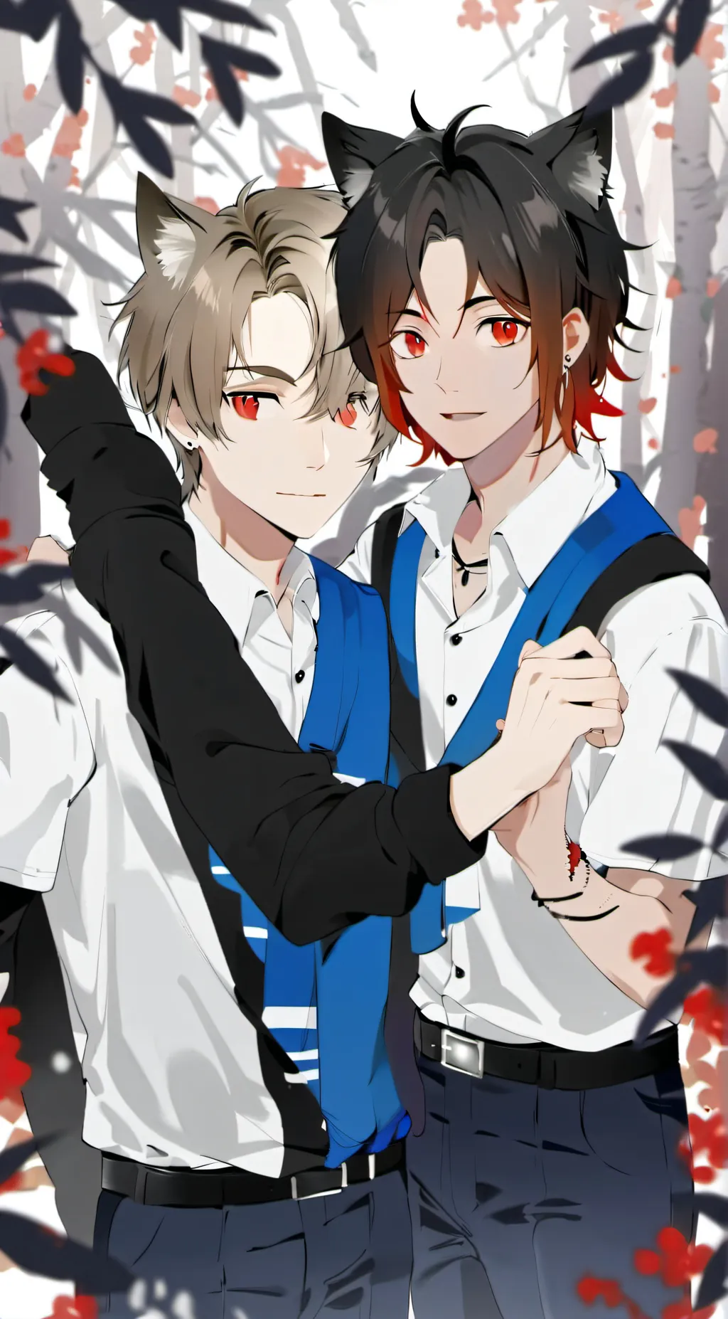 ai character: Zerko and ciers  background