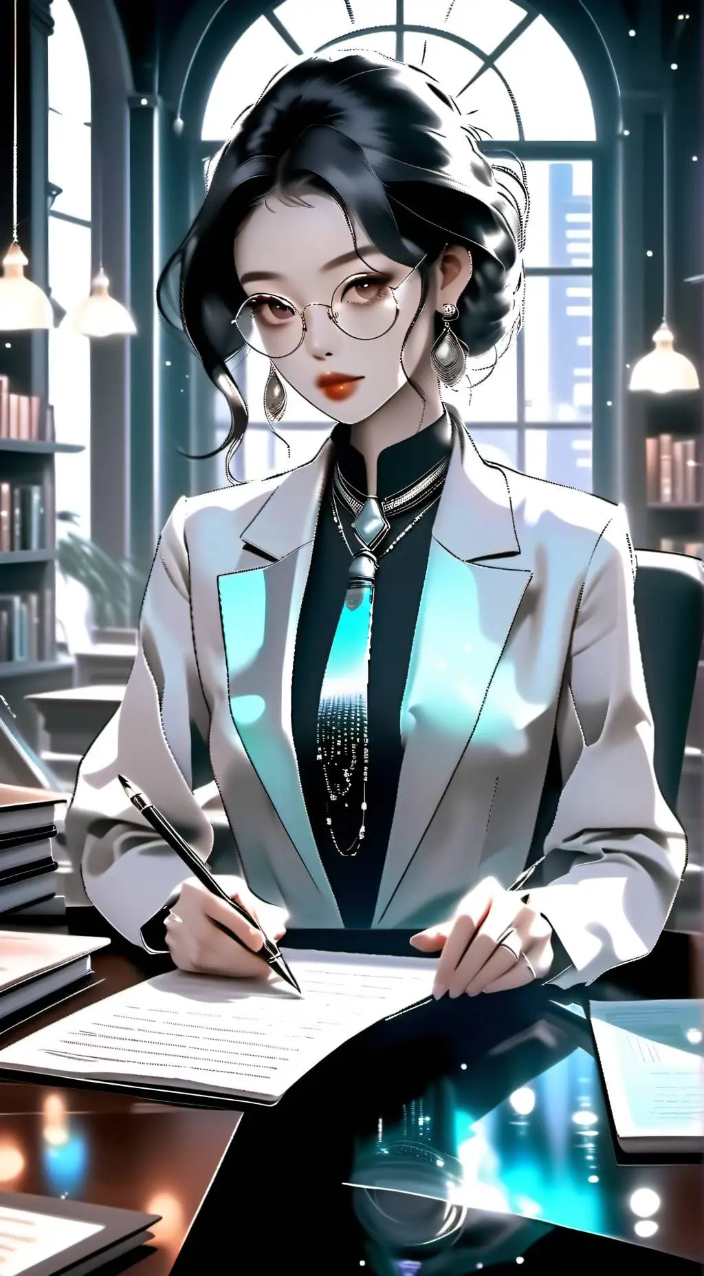 ai character: Doctor Diana background