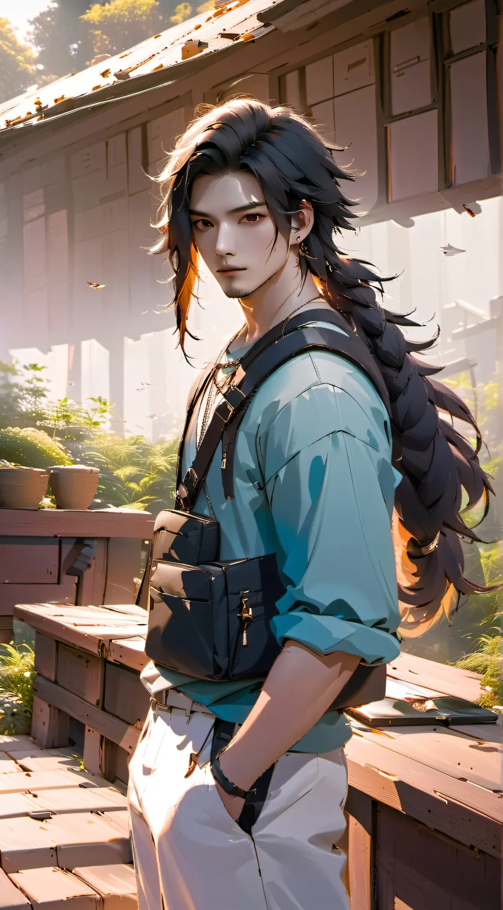 ai character: Dave background