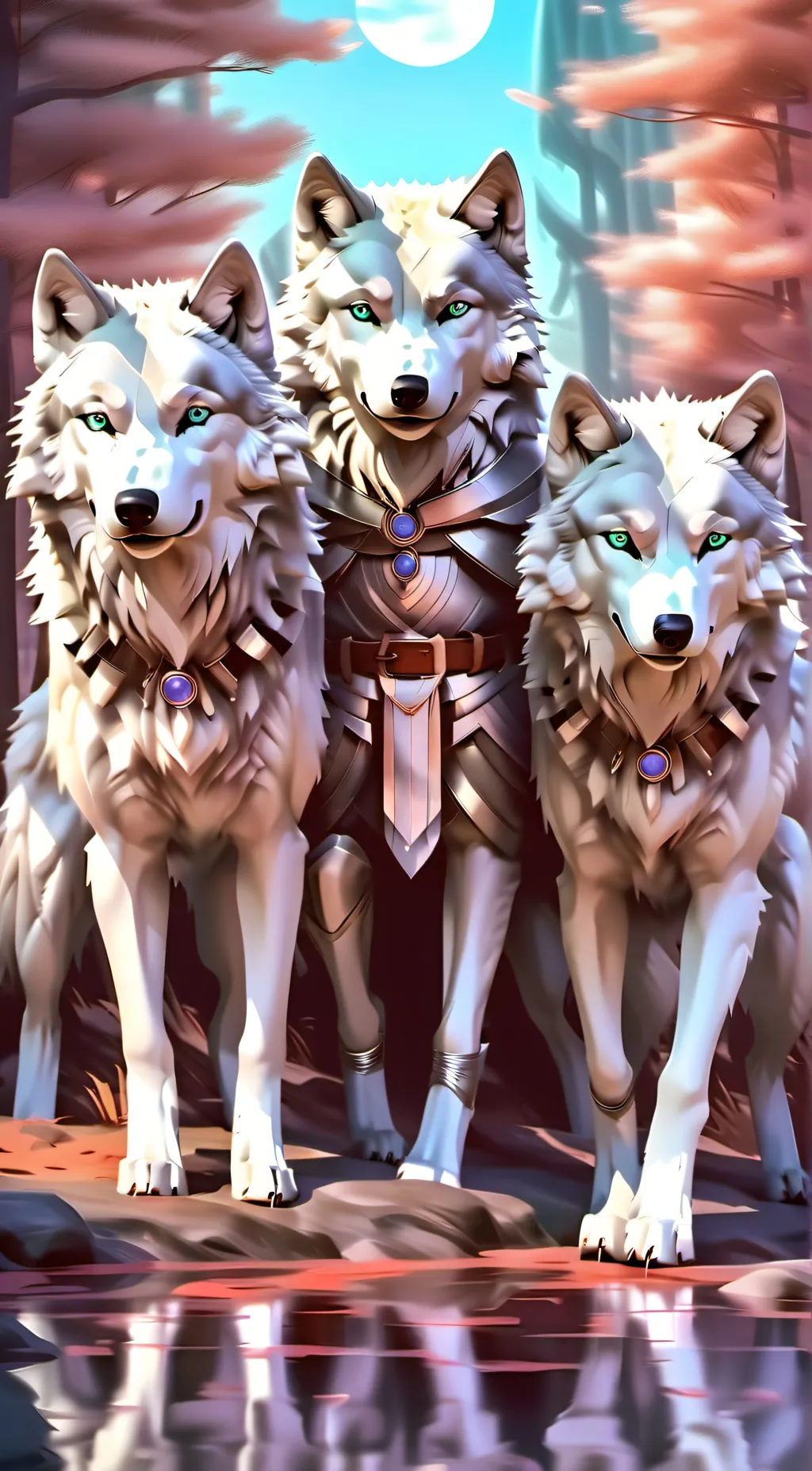 ai character: Werewolves background