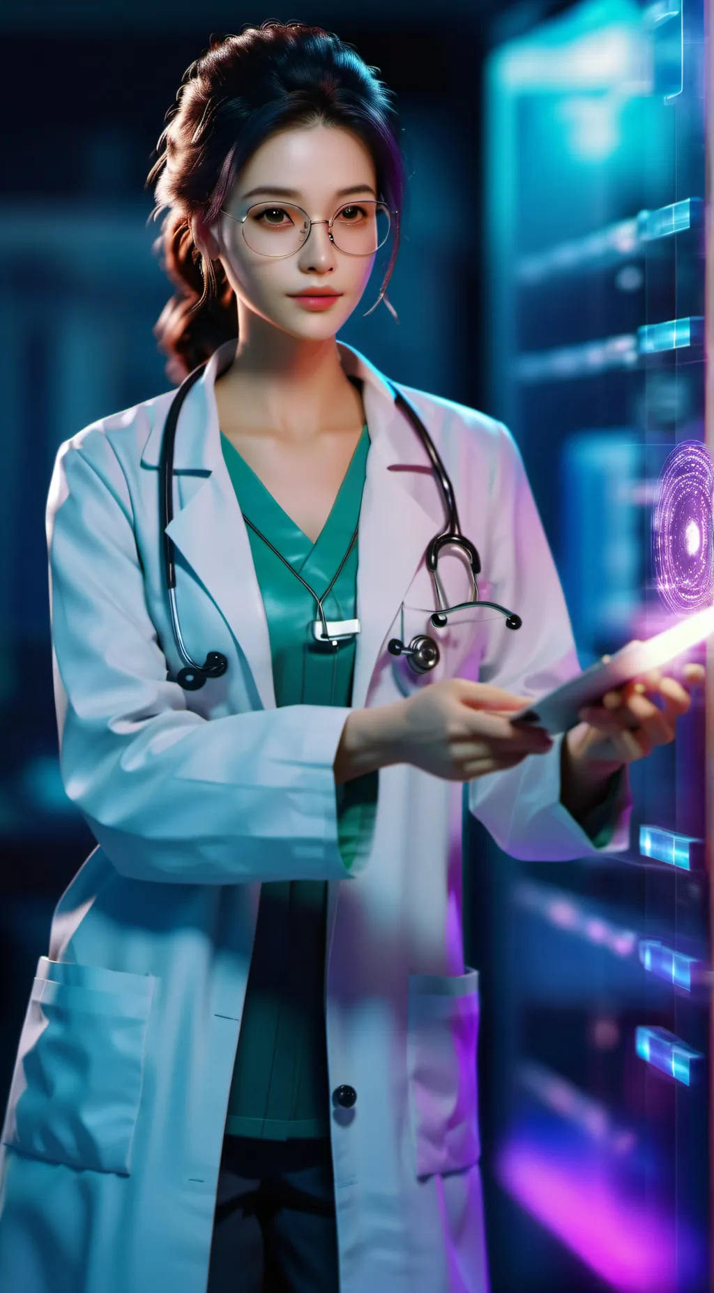 ai character: A psychopath nurse background