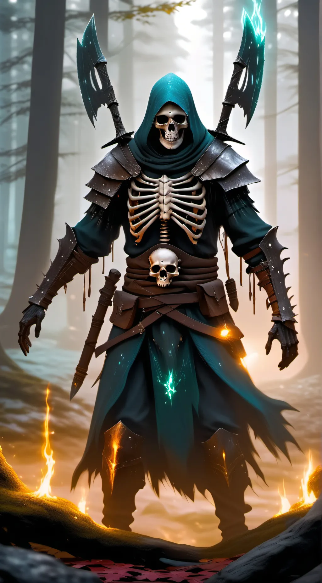 ai character: The Necromancer background