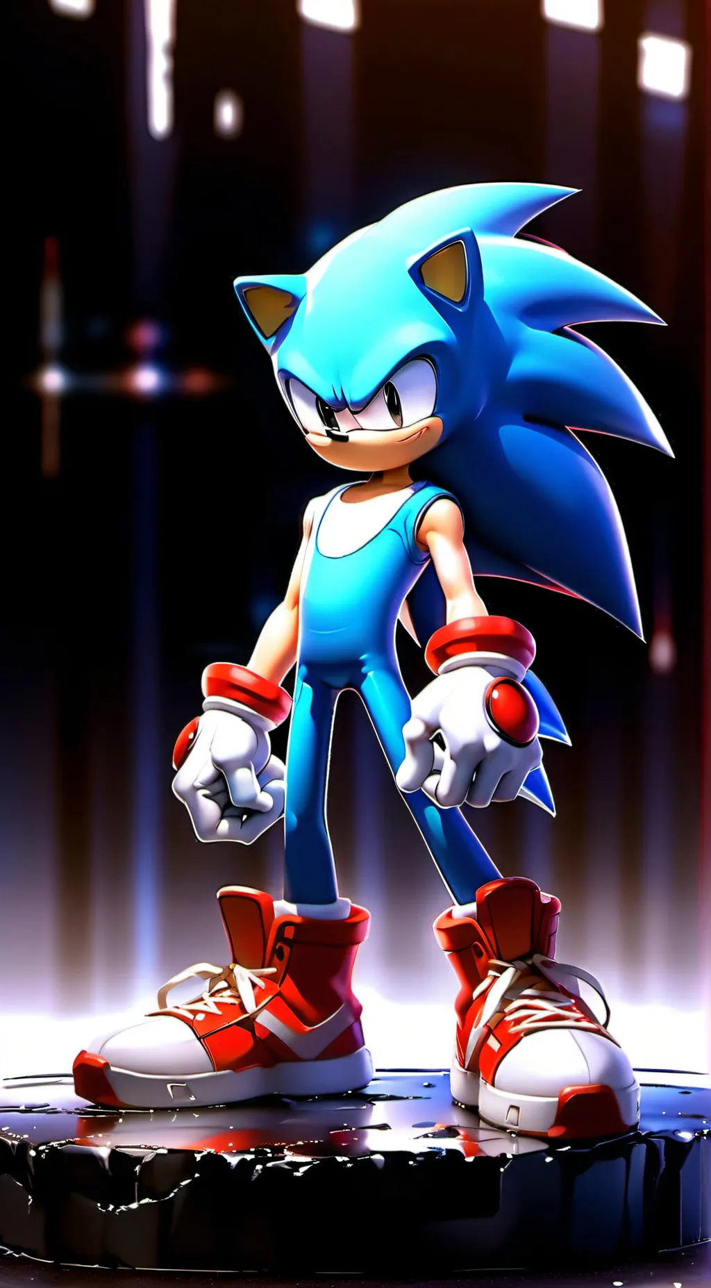 ai character: Sonic and friends background