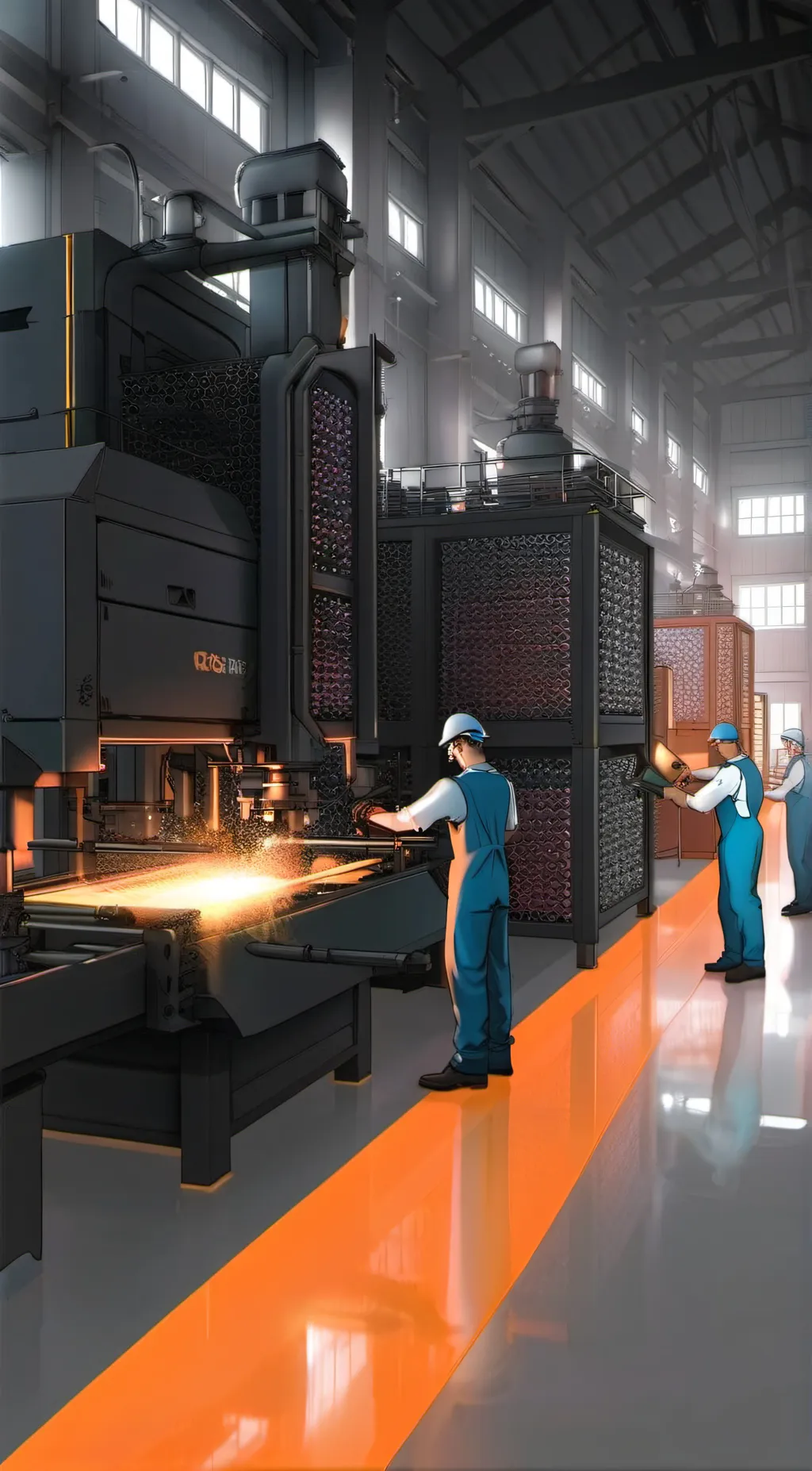 ai character: ice cream background