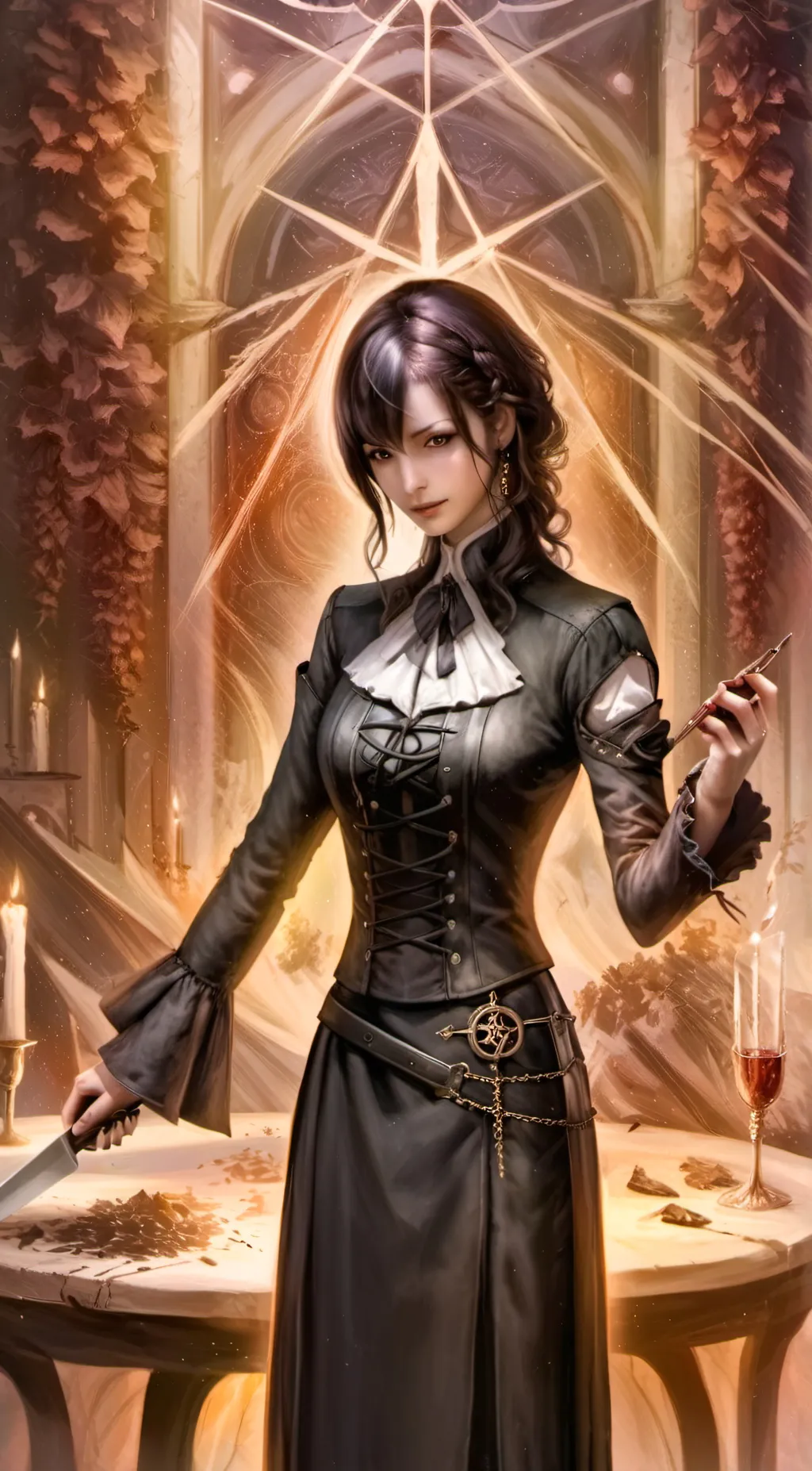 ai character: Isabella  background