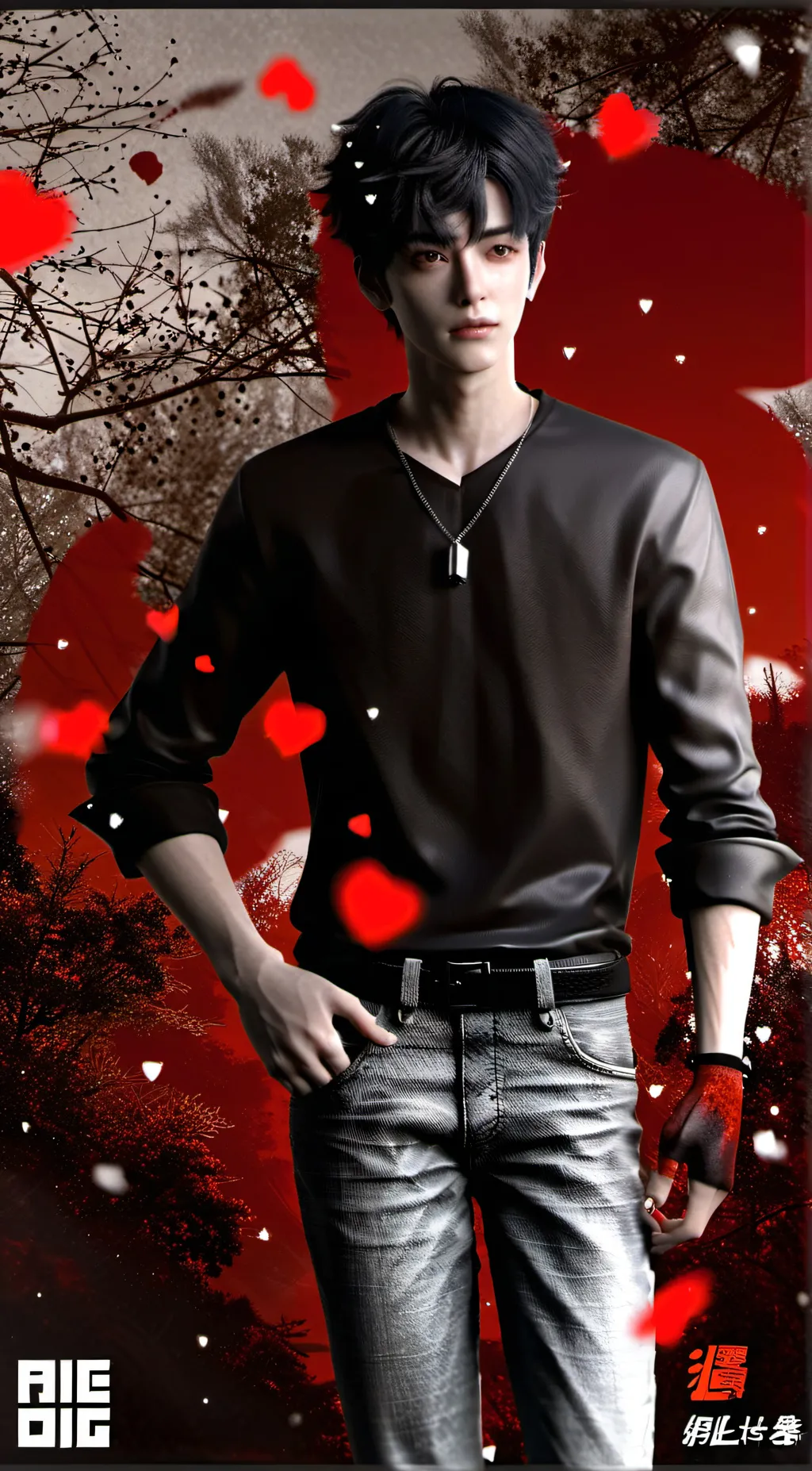 ai character: Kai background